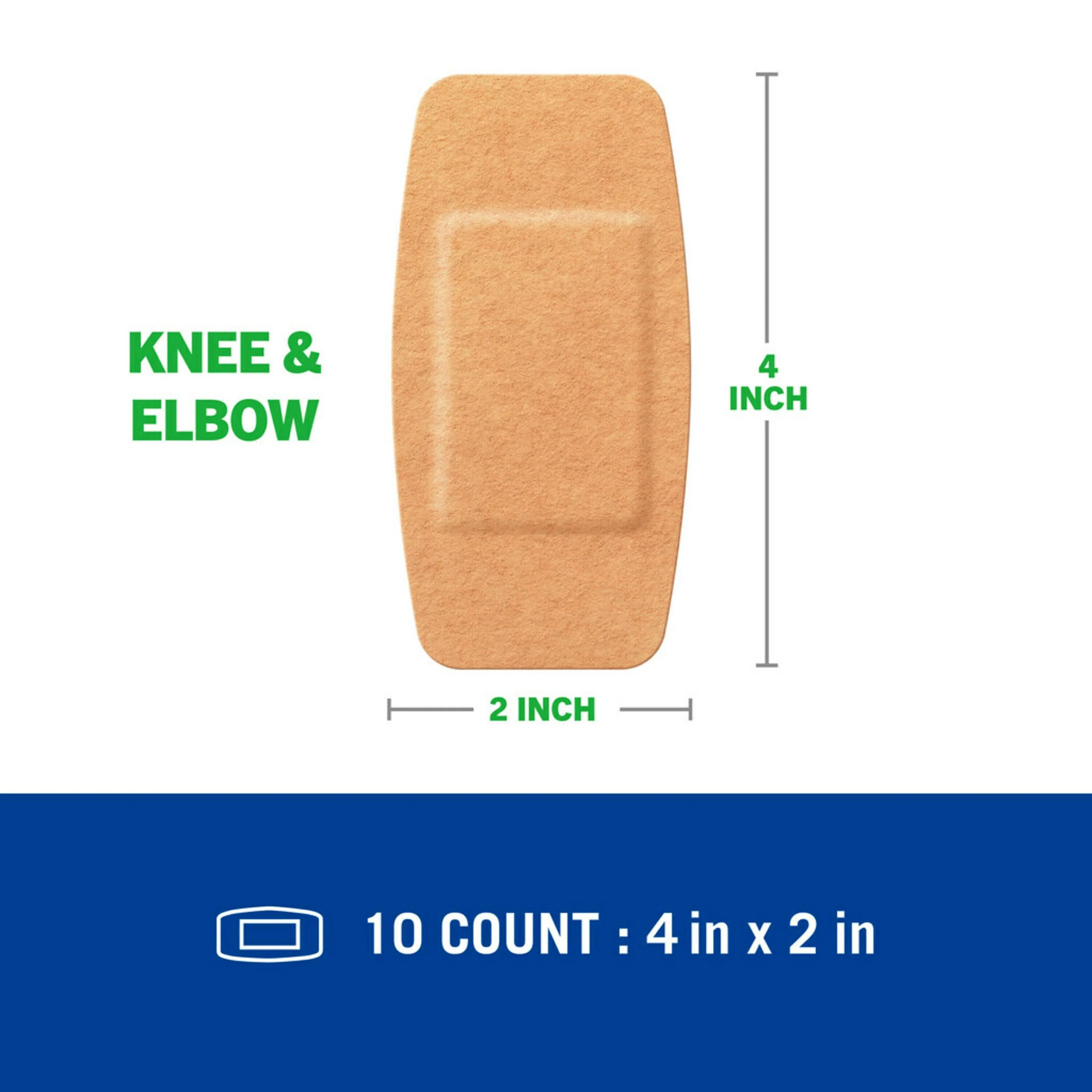 Nexcareâ„¢ 10PK Ultra Stretch Knee & Elbow Bandages - Image 8