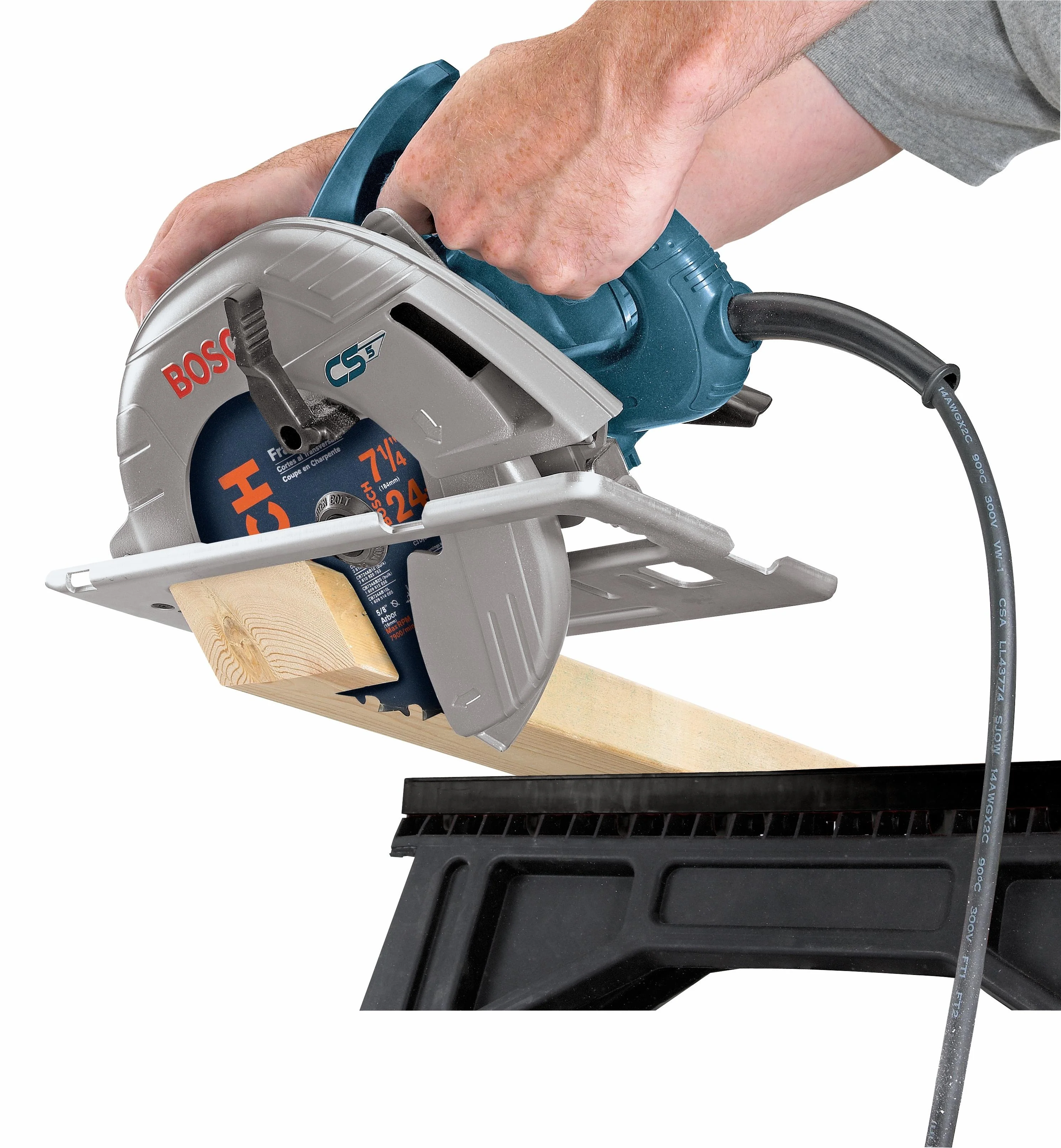 Bosch 7-1/4" Left Blade Circular Saw - Image 6
