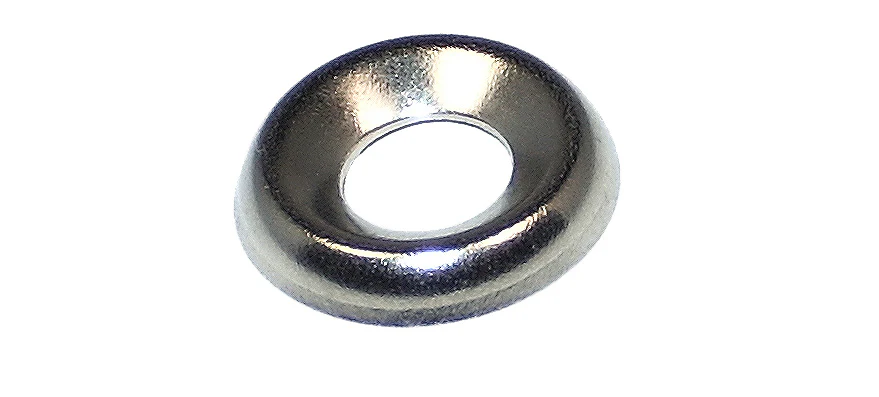 Nickel Plated Countersunk Finishing Cup Washers | Fasteners & Fittings