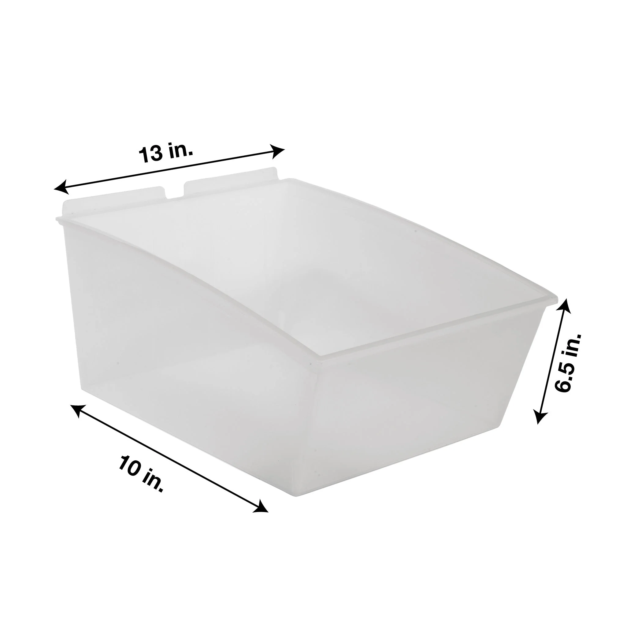 Crownwall Large Plastic Bin Slatwall Accessory - Image 3