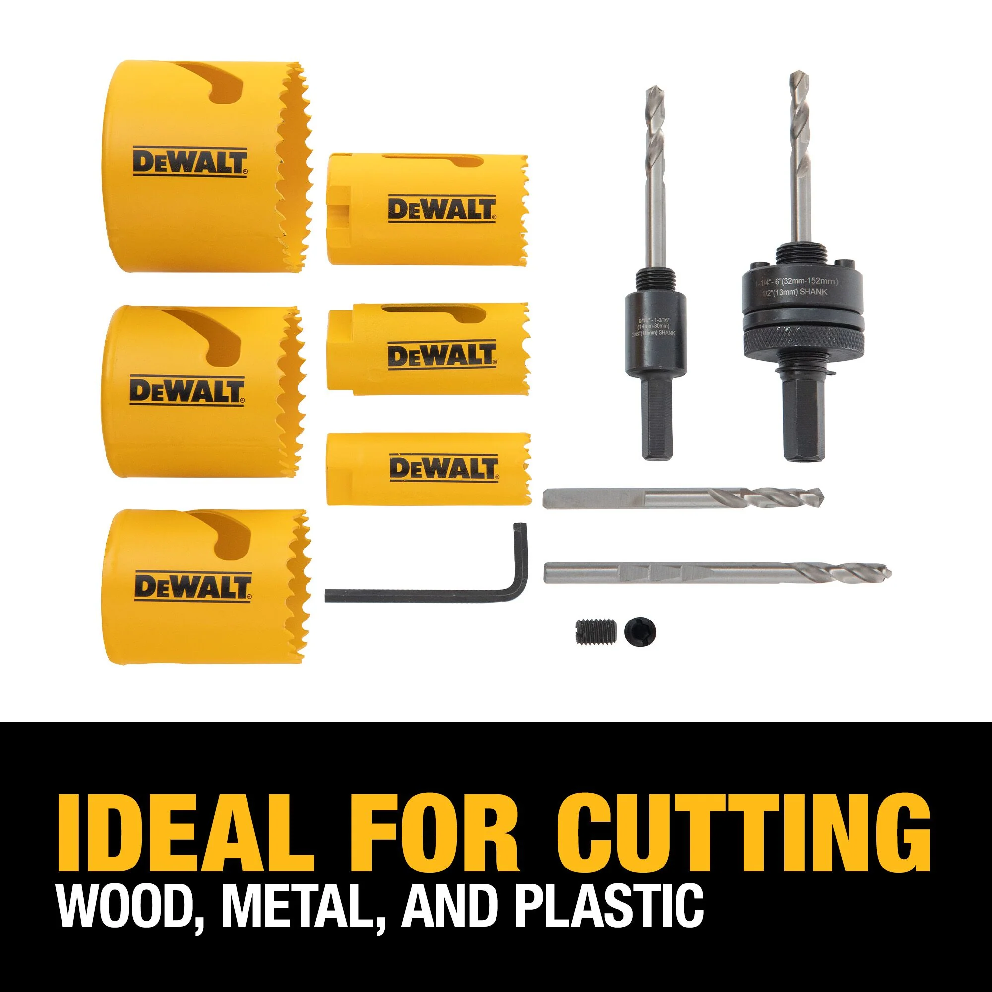 DeWalt Bi-Metal Hole Saw Kit - Image 16