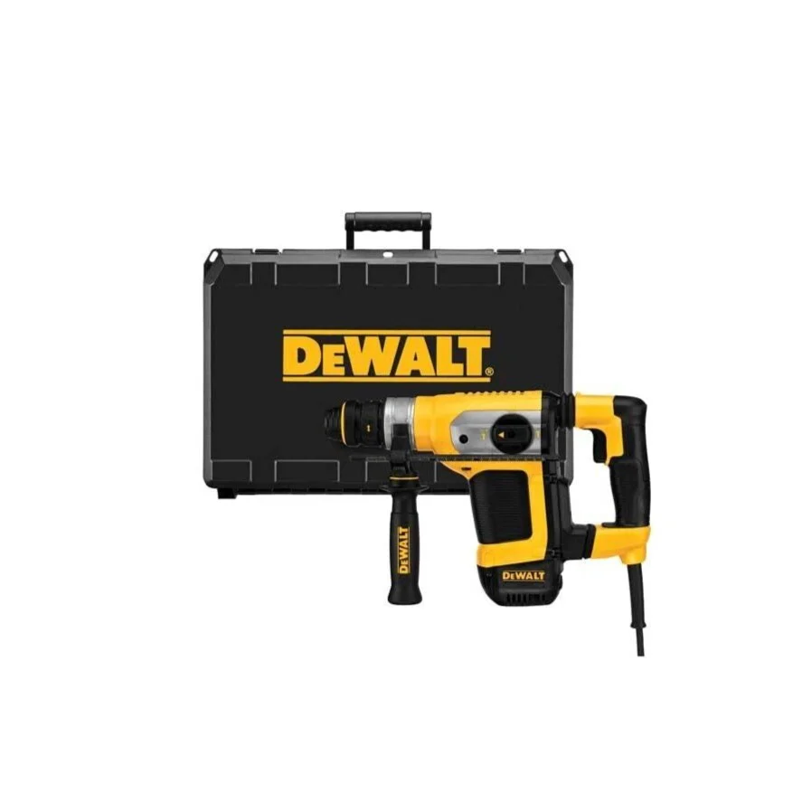 DeWalt 1-1/8" SDS Plus Combination Hammer w/ Shocks & E-Clutch - Image 2