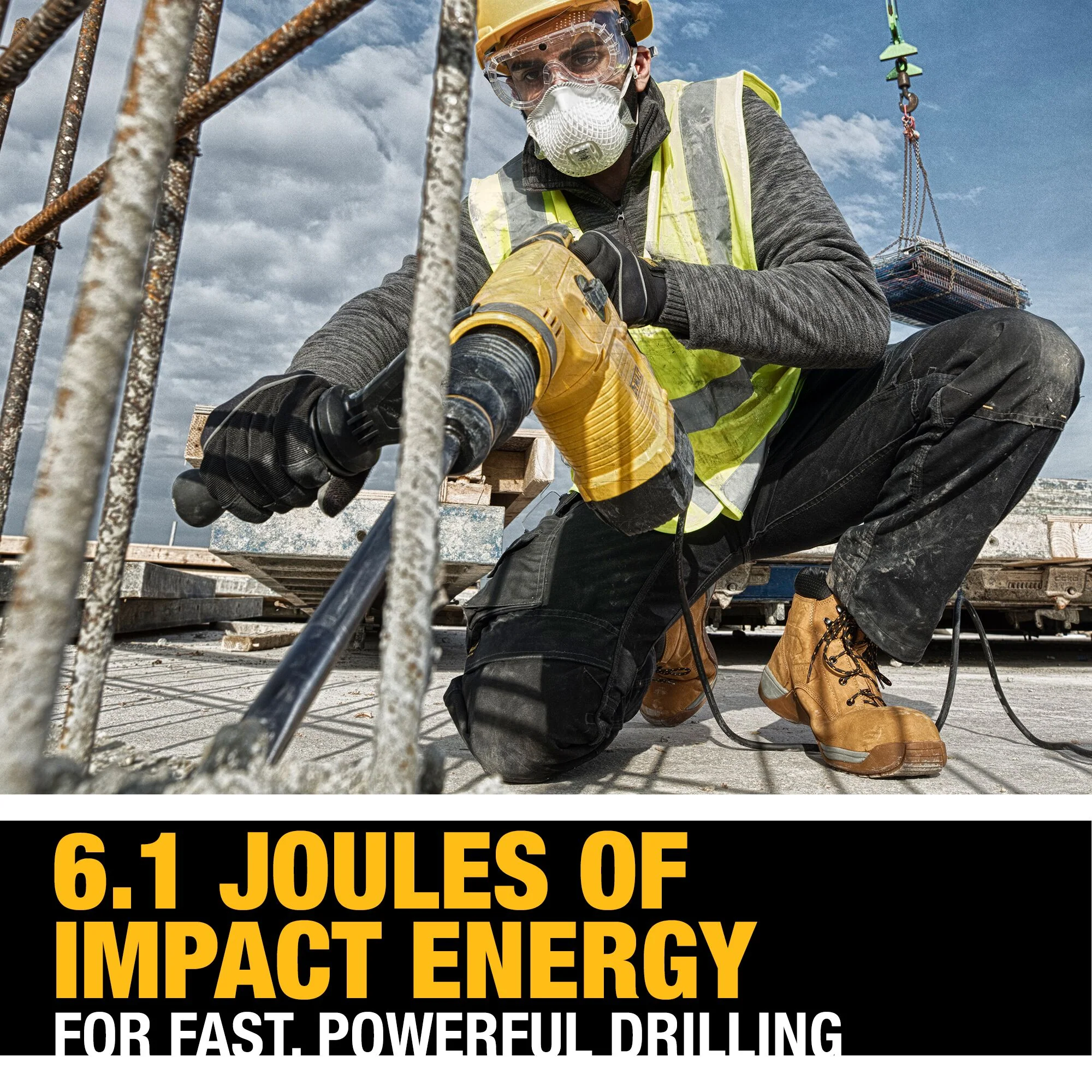 DeWalt 1-9/16" SDS MAX Combination Hammer Kit - Image 9