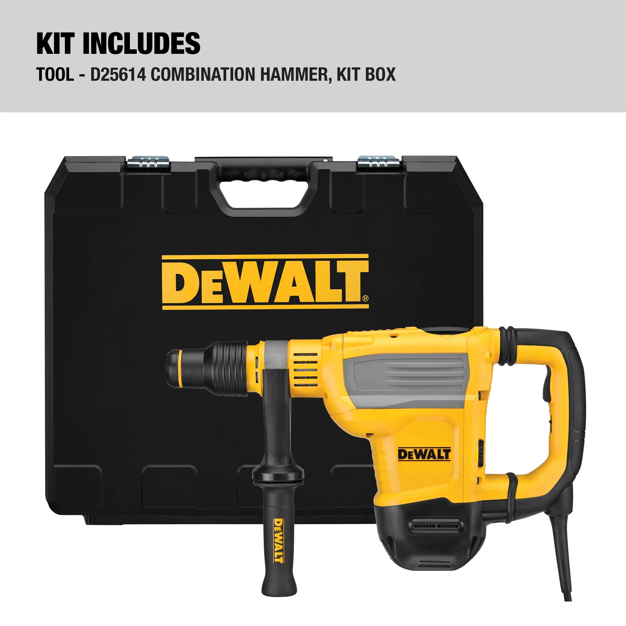 DeWalt 1-3/4" SDS MAX Combination Rotary Hammer Kit - Image 3