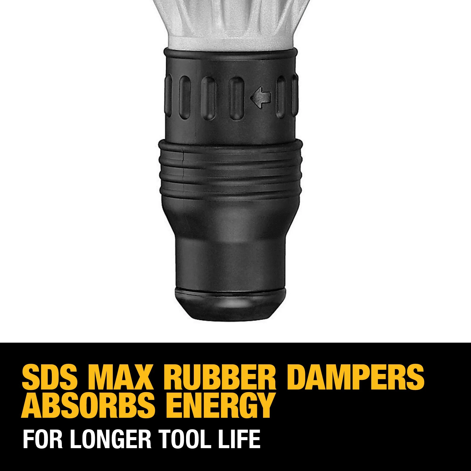 DeWalt 23 lbs SDS MAX In-Line Demolition Hammer w/ Shocks - Image 6