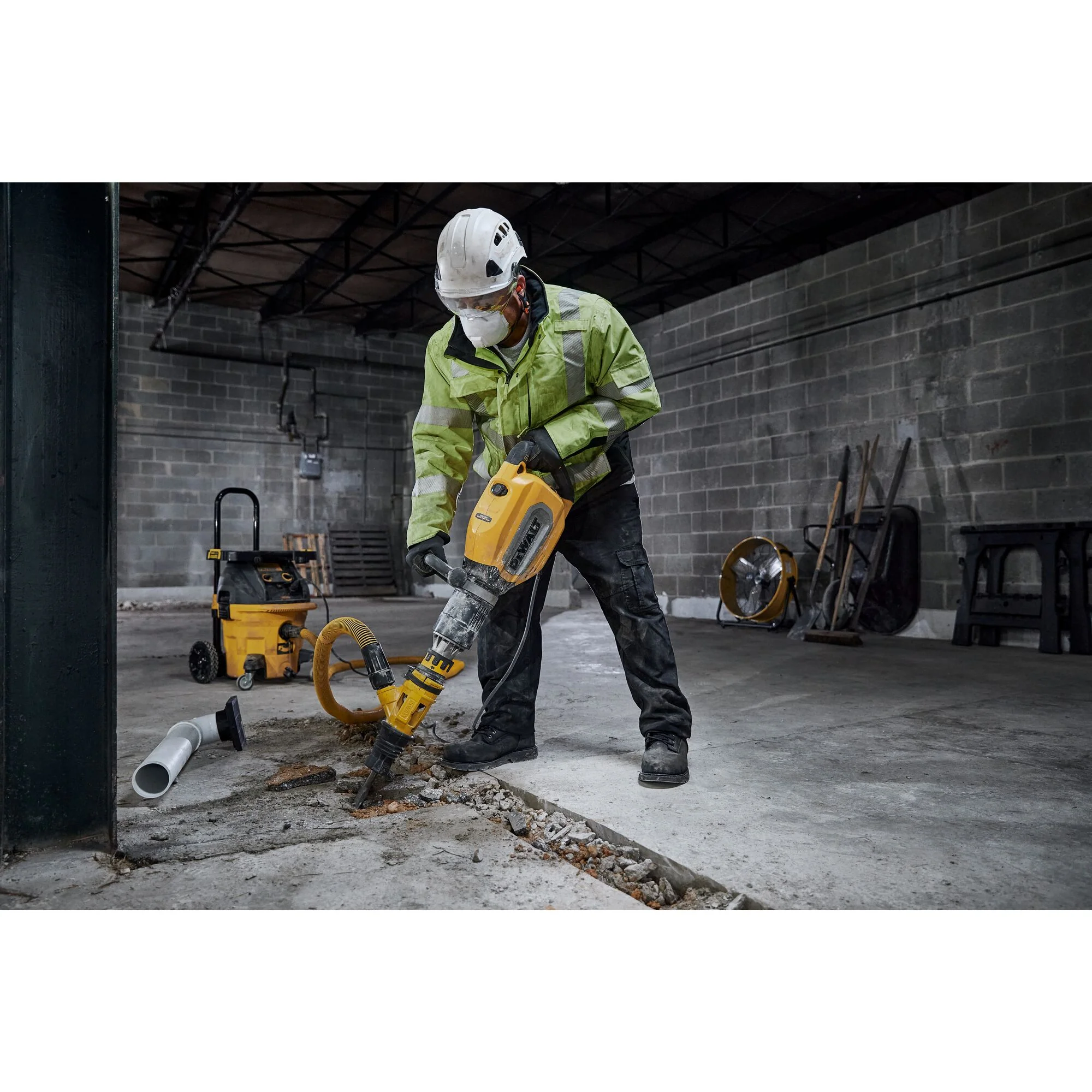 DeWalt SDS MAX 27 lbs. Inline Chipping Hammer Kit - Image 8