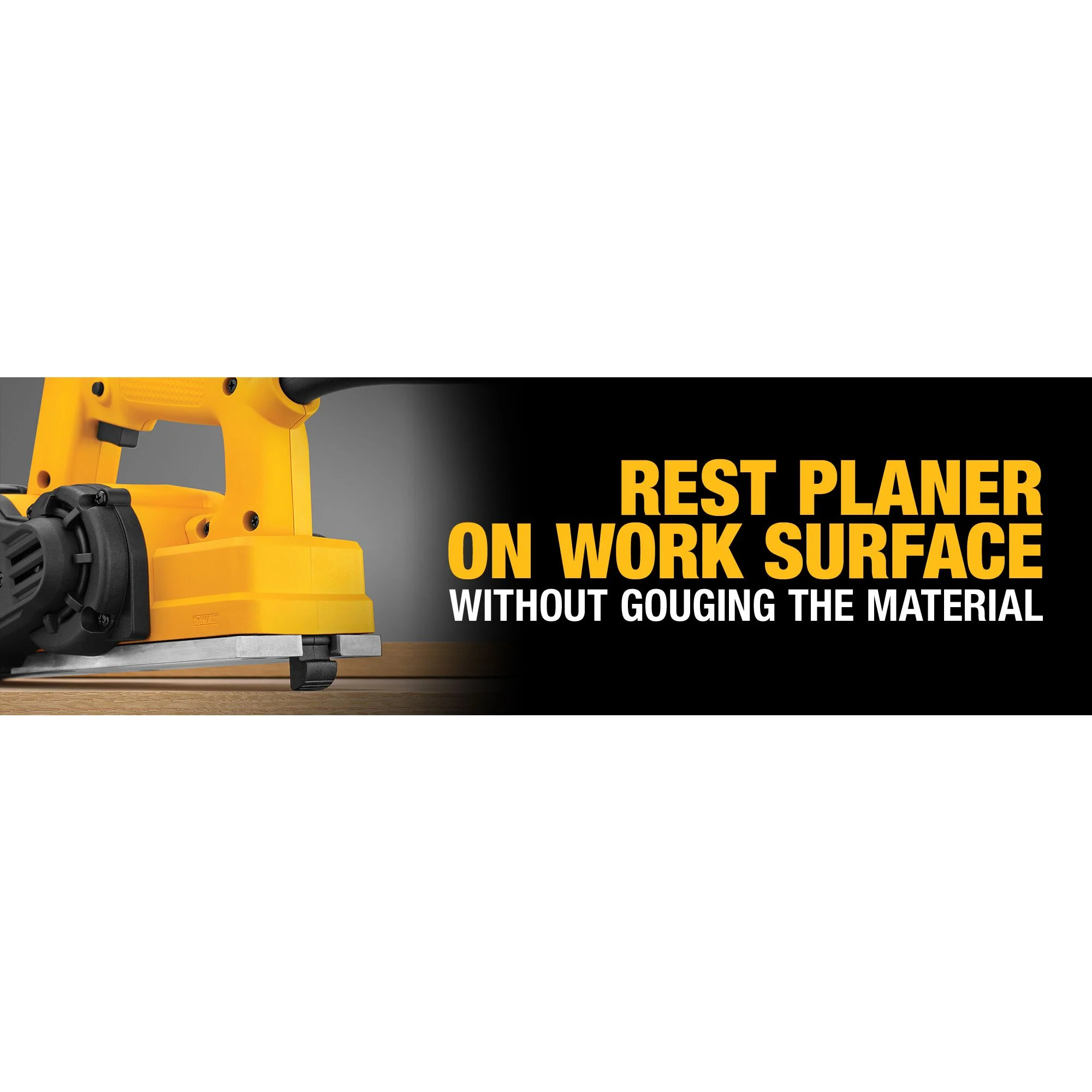 DeWalt 3-1/4" Portable Hand Planer - Tool Only - Image 14