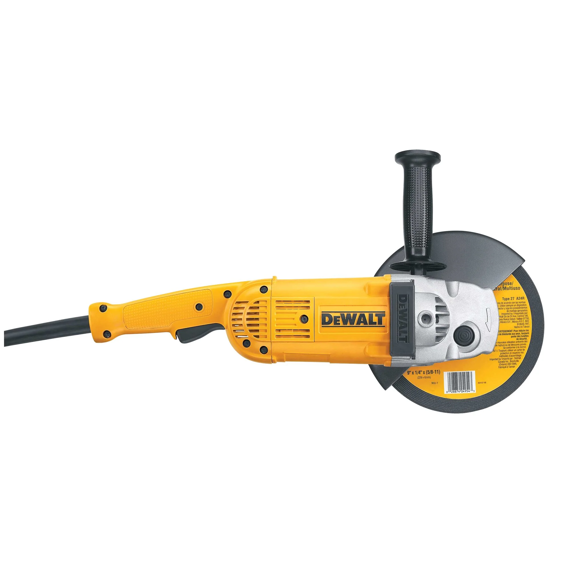 DeWalt 7" & 9" 5.3 HP Angle Grinder - Image 2