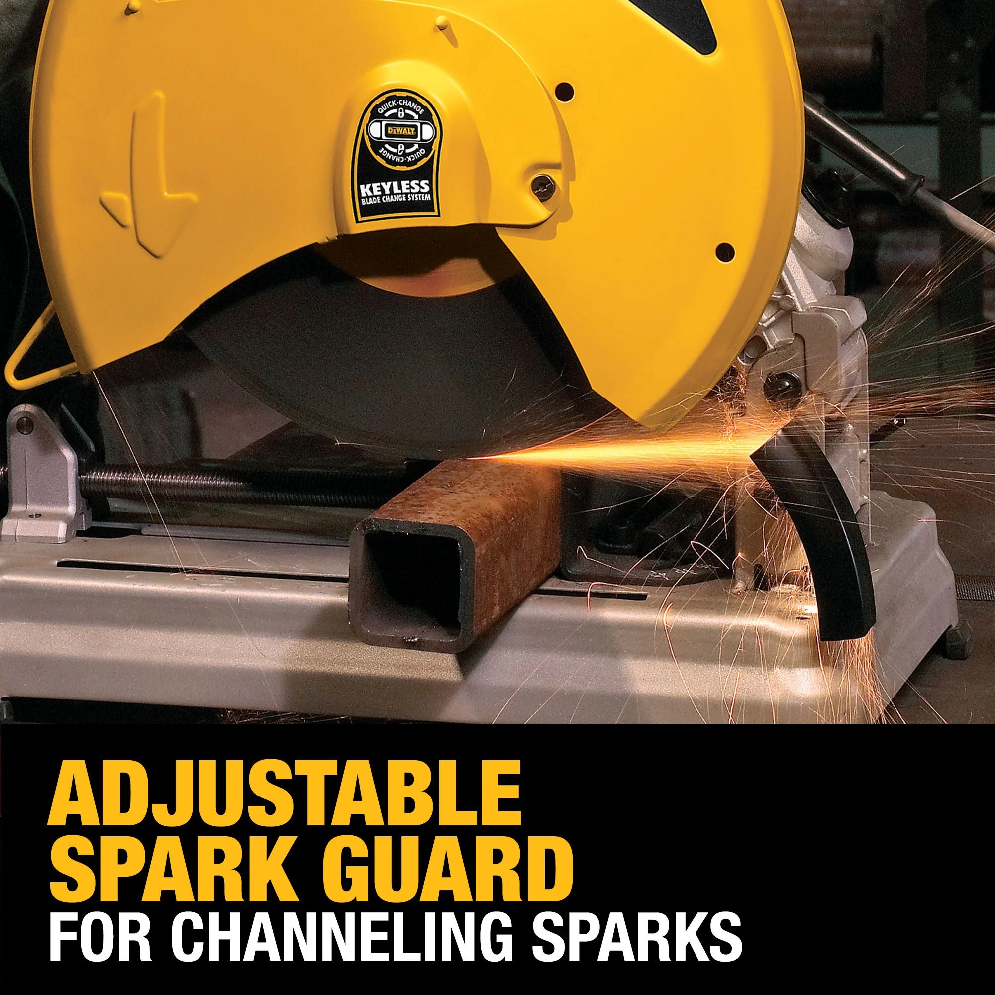 DeWalt 14" Chop Saw w/ Quik Change Keyless Blade Change System - Image 20