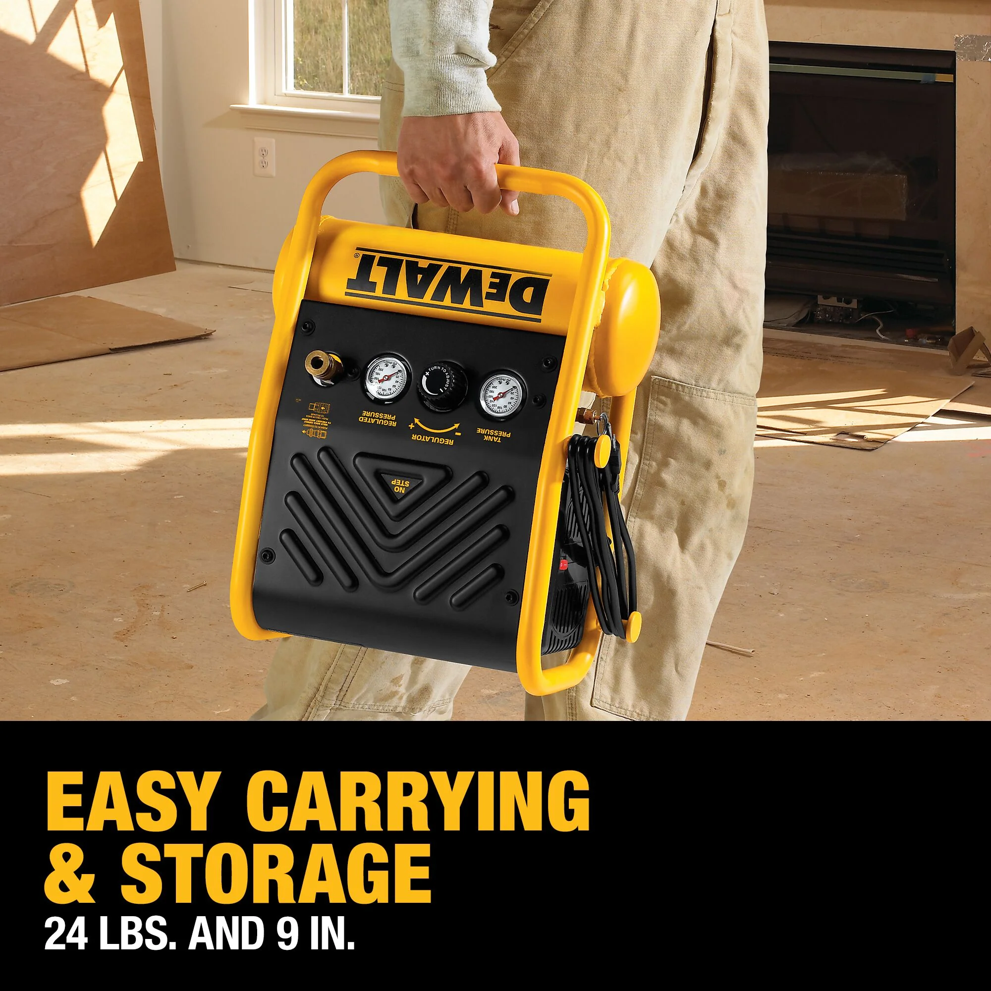 DeWalt 1 Gallon Trim Air Compressor - 135 PSI - Image 18