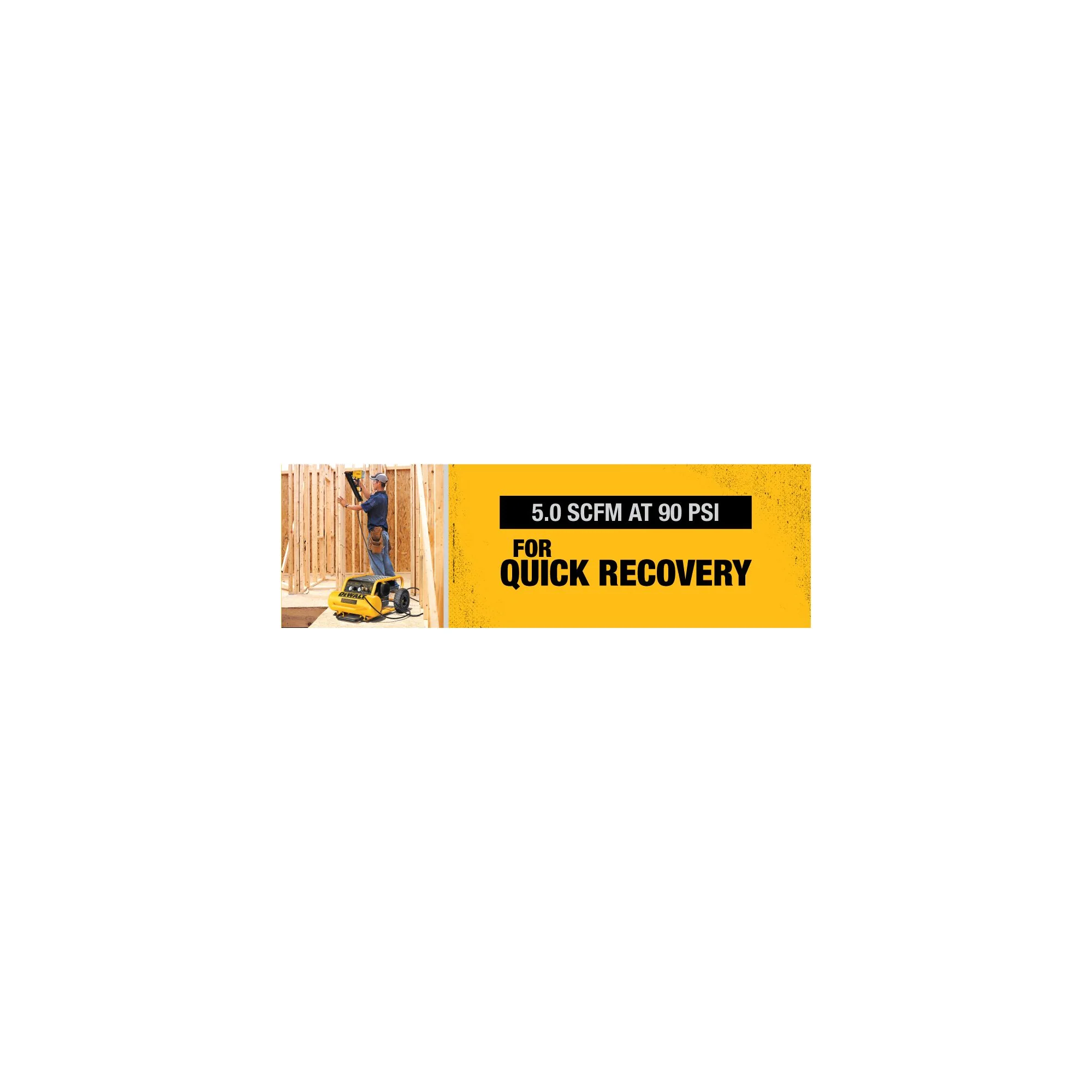 DeWalt 1.6 HP Continuous 4.5 Gallon Air Compressor - 225 PSI - Image 12