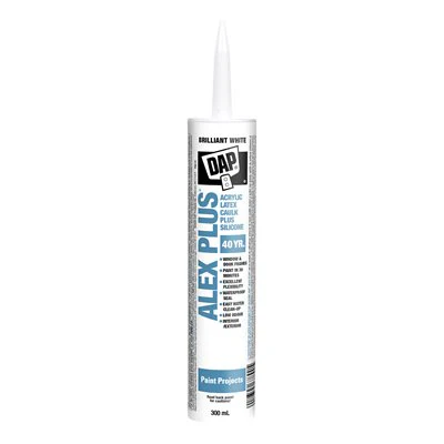 DAP Alex Plus Acrylic Latex Caulk Plus Silicone - Image 3