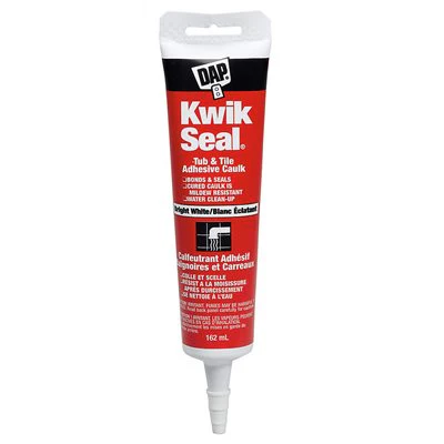 DAP Kwik Seal Kitchen & Bath Adhesive Caulk White