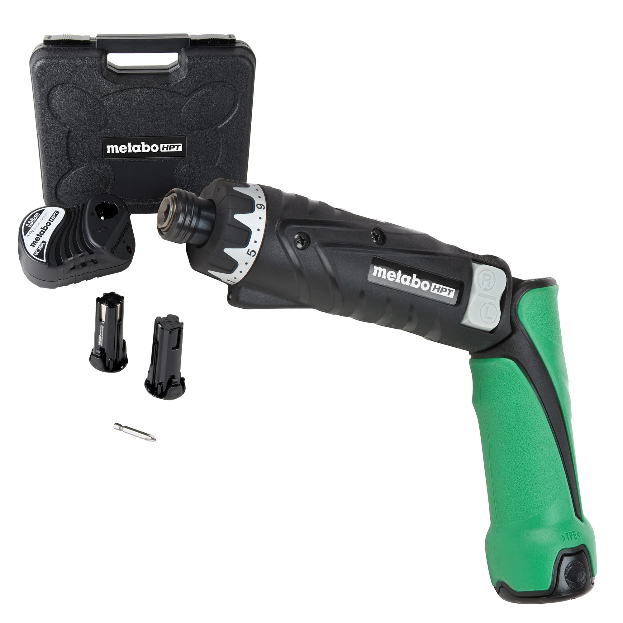 Metabo 3.6V Lithium-Ion 1/4" Hex Drive Screwdriver Kit