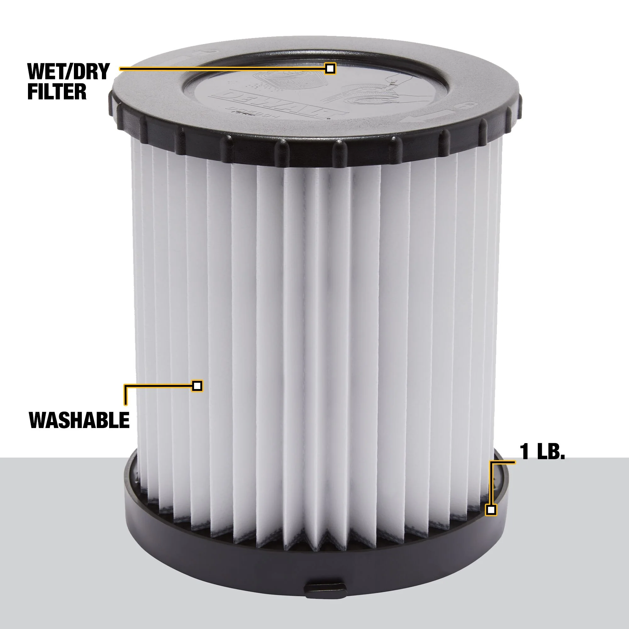DeWalt DC5001H Replacement HEPA Filter For DC500 - Image 4