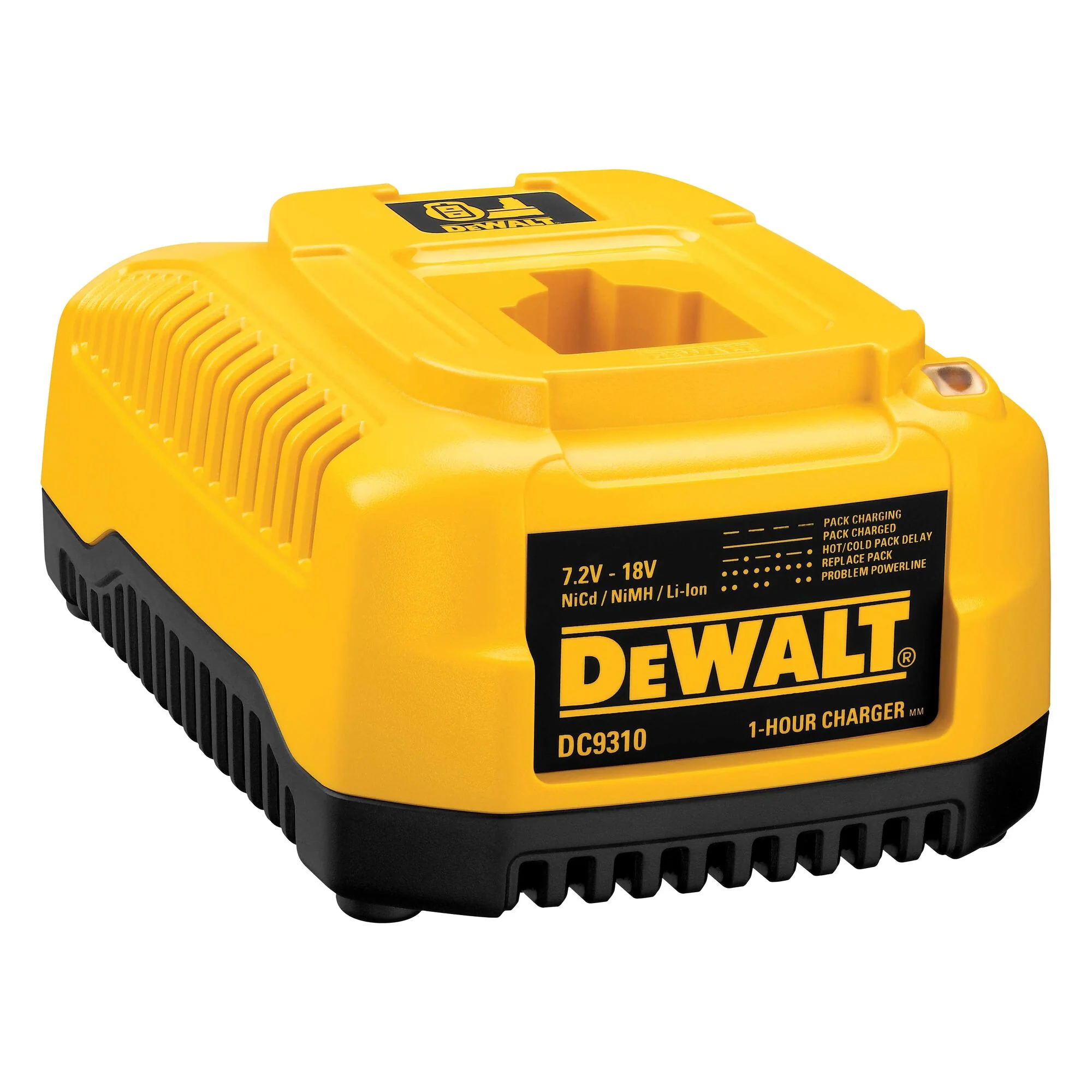 DeWalt 7.2V-18V 1 Hour Charger (NiCad, Ni-MH, Li-Ion)