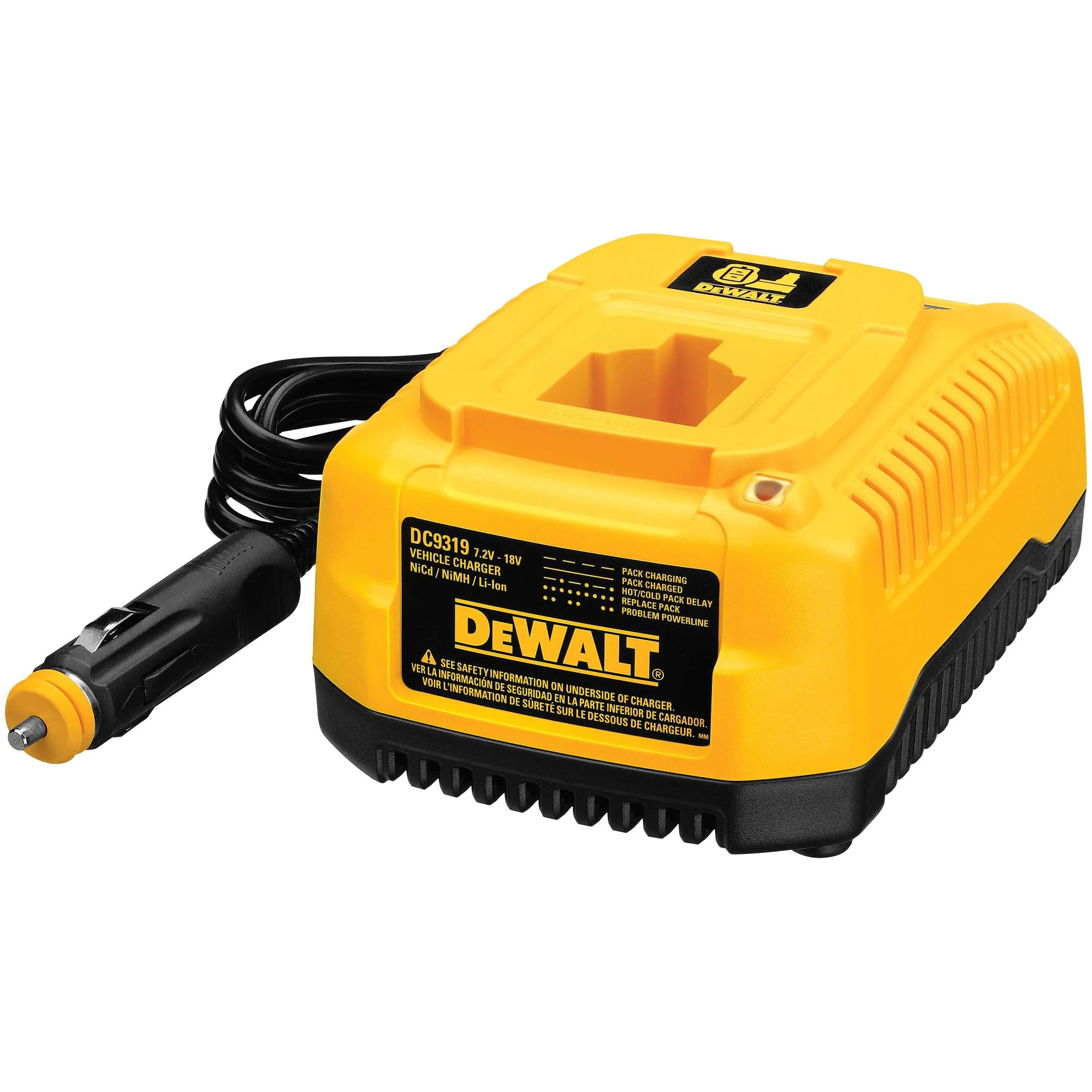 DeWalt 1 Hour Vehicle Charger 7.2V-18V - Image 2