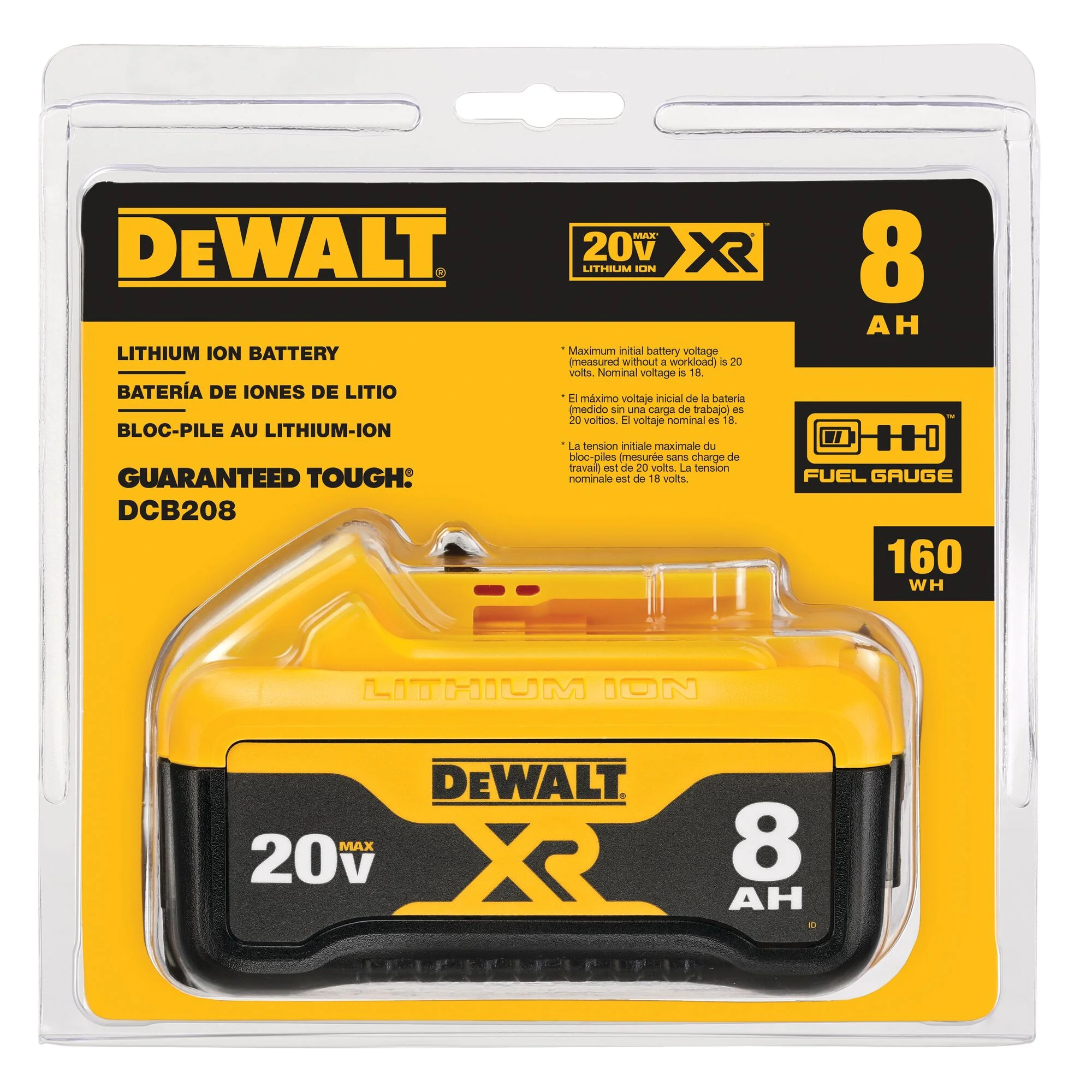 DeWalt 20V MAX XR Li-Ion Battery - 8.0Ah - Image 5