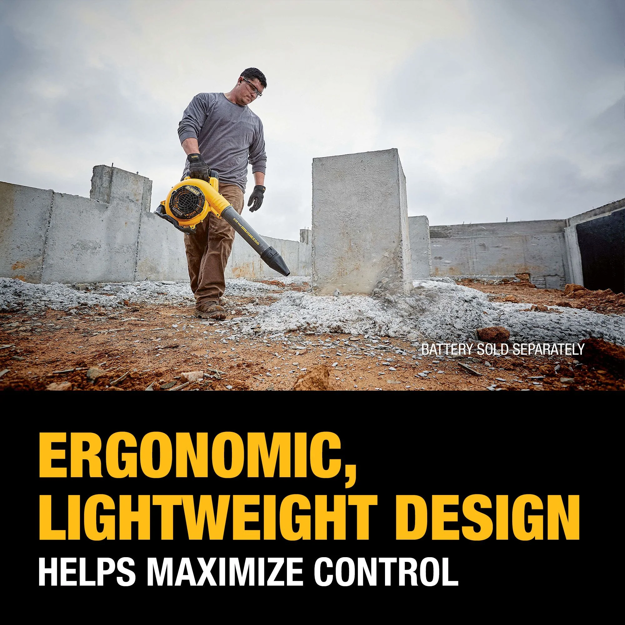 DeWalt FLEXVOLT 60V MAX Handheld Blower - Tool Only - Image 6