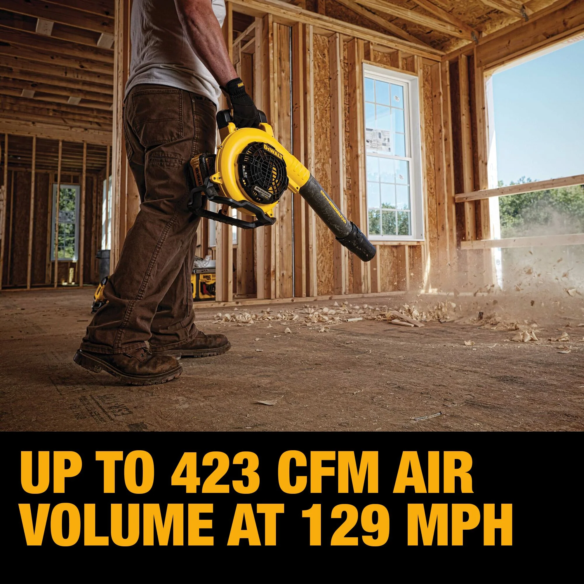 DeWalt FLEXVOLT 60V MAX Handheld Blower Kit - Image 14