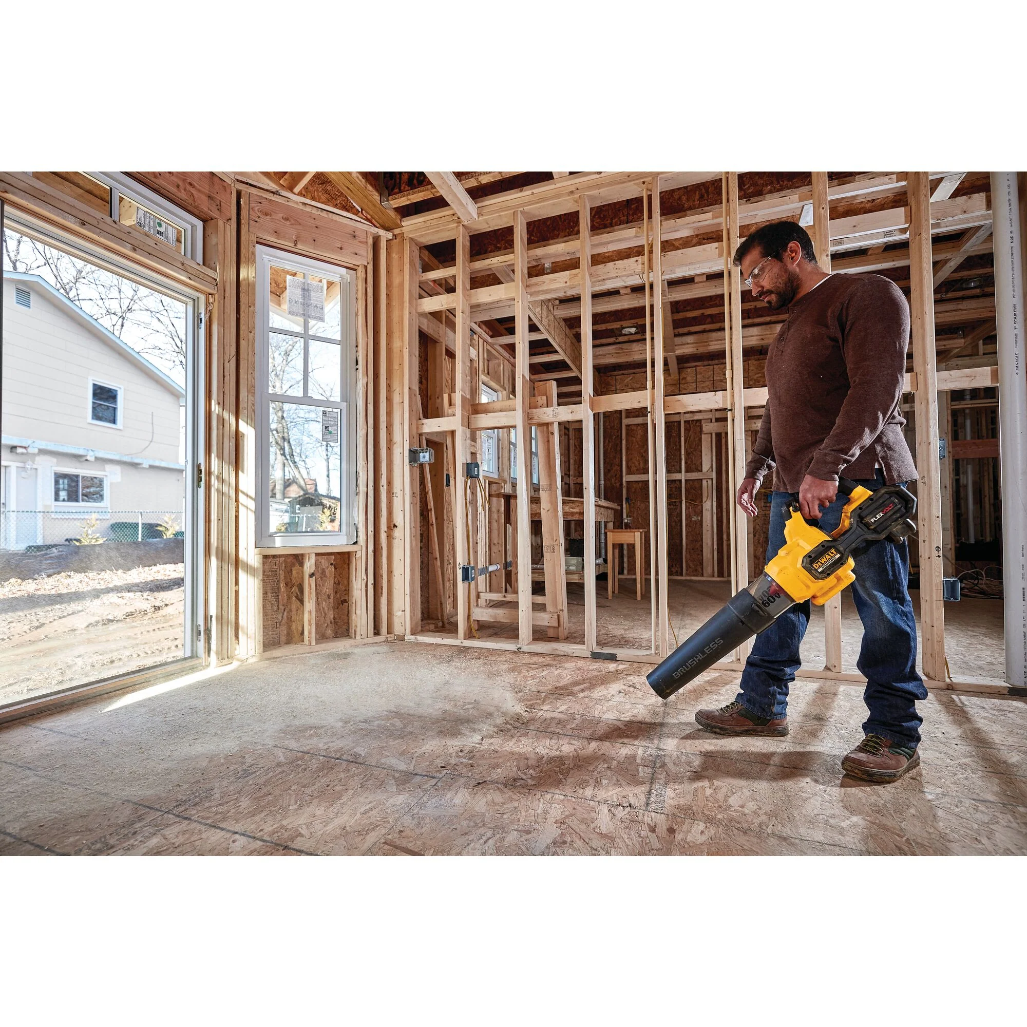 DeWalt FLEXVOLT 60V MAX Brushless Handheld Axial Blower Kit - Image 10
