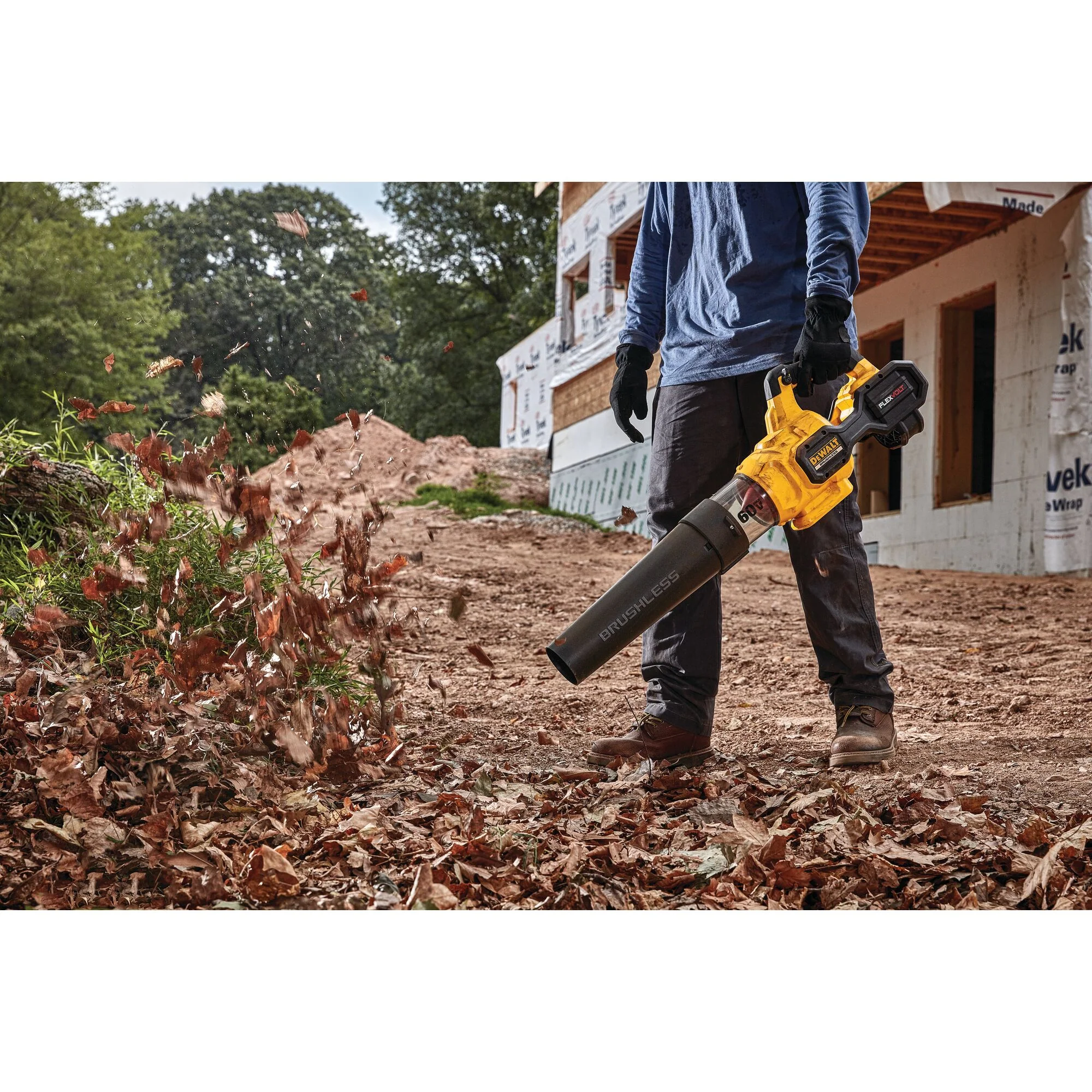 DeWalt FLEXVOLT 60V MAX Brushless Handheld Axial Blower Kit - Image 12