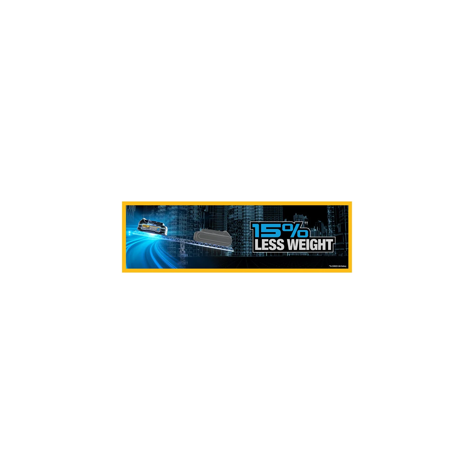 DeWalt 20V MAX POWERSTACK™ Compact Li-Ion Battery - 1.7Ah - Image 13