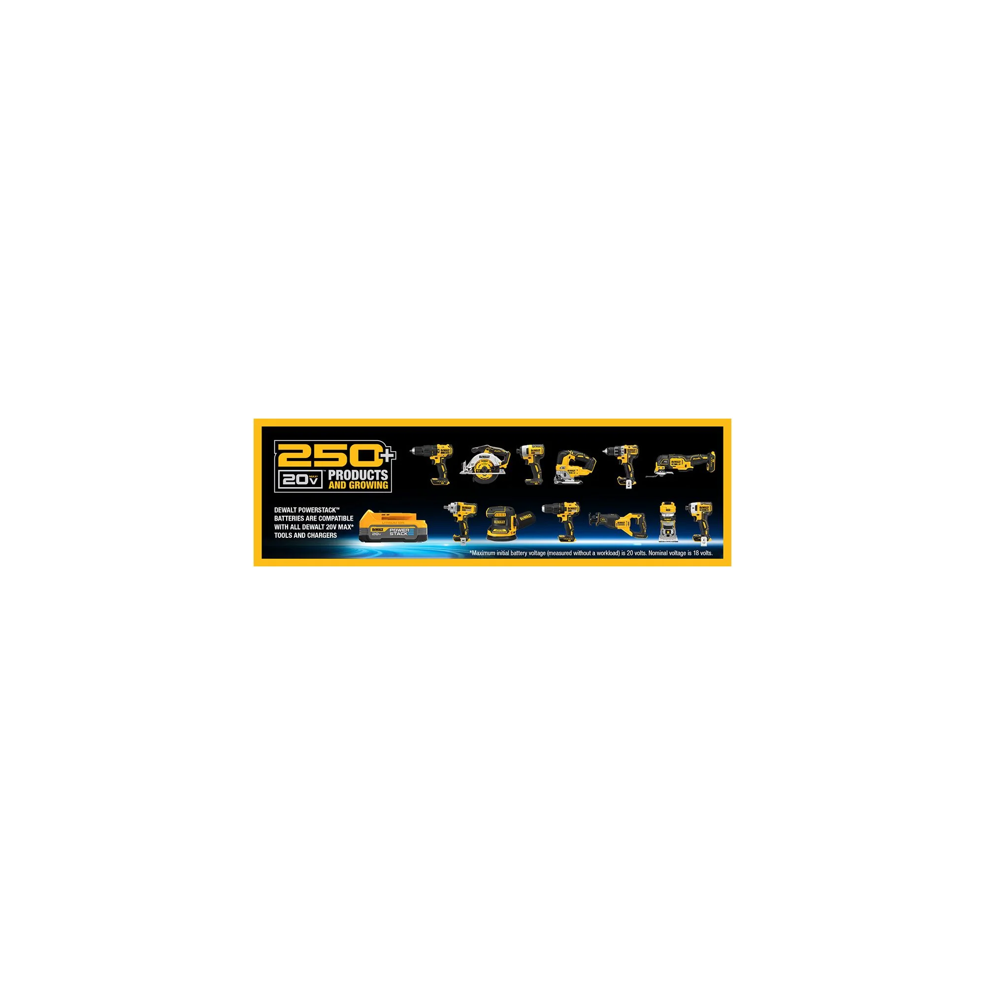 DeWalt 20V MAX POWERSTACK™ Compact Li-Ion Battery - 1.7Ah - Image 14
