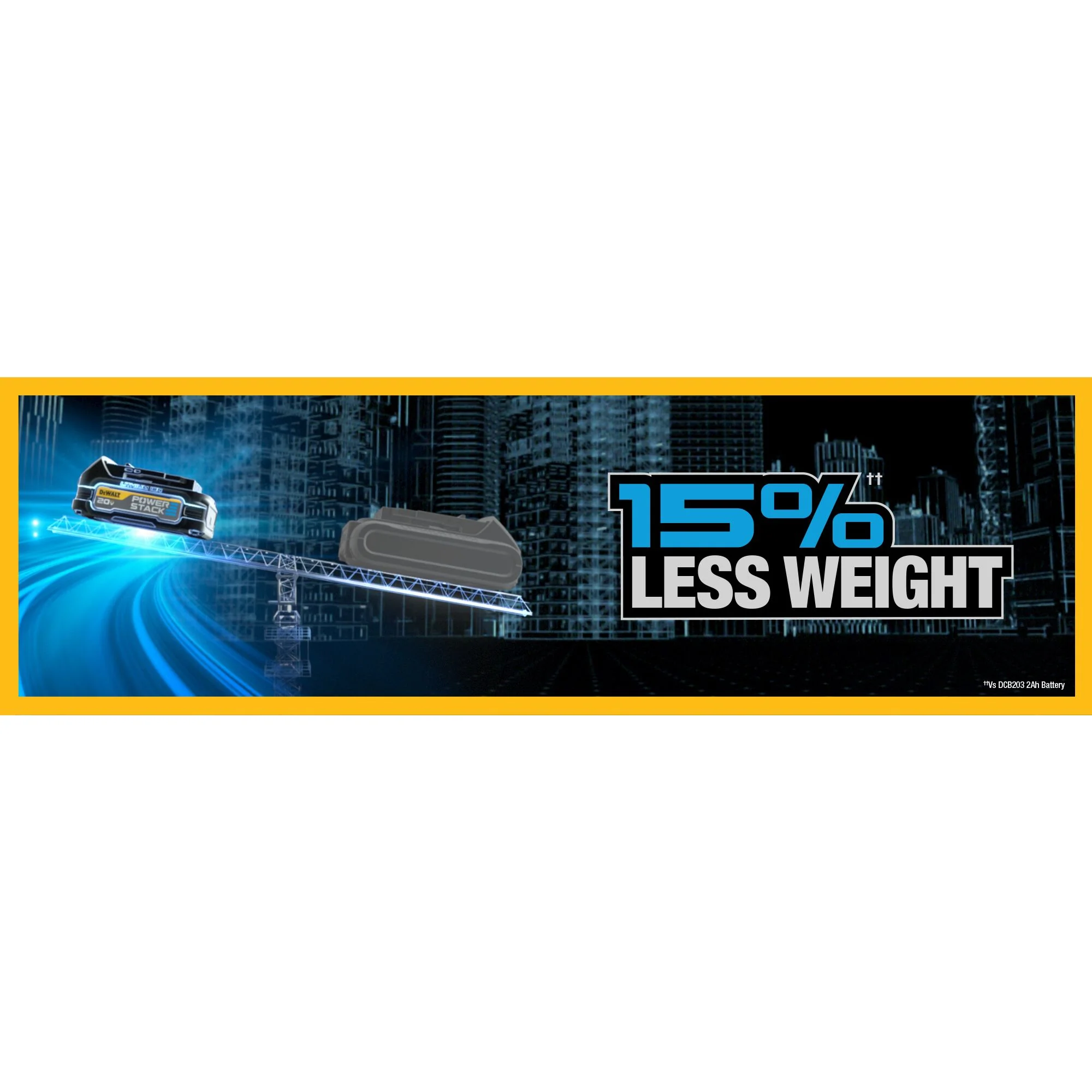 DeWalt 20V MAX POWERSTACK™ Compact Li-Ion Battery - 1.7Ah - Image 18