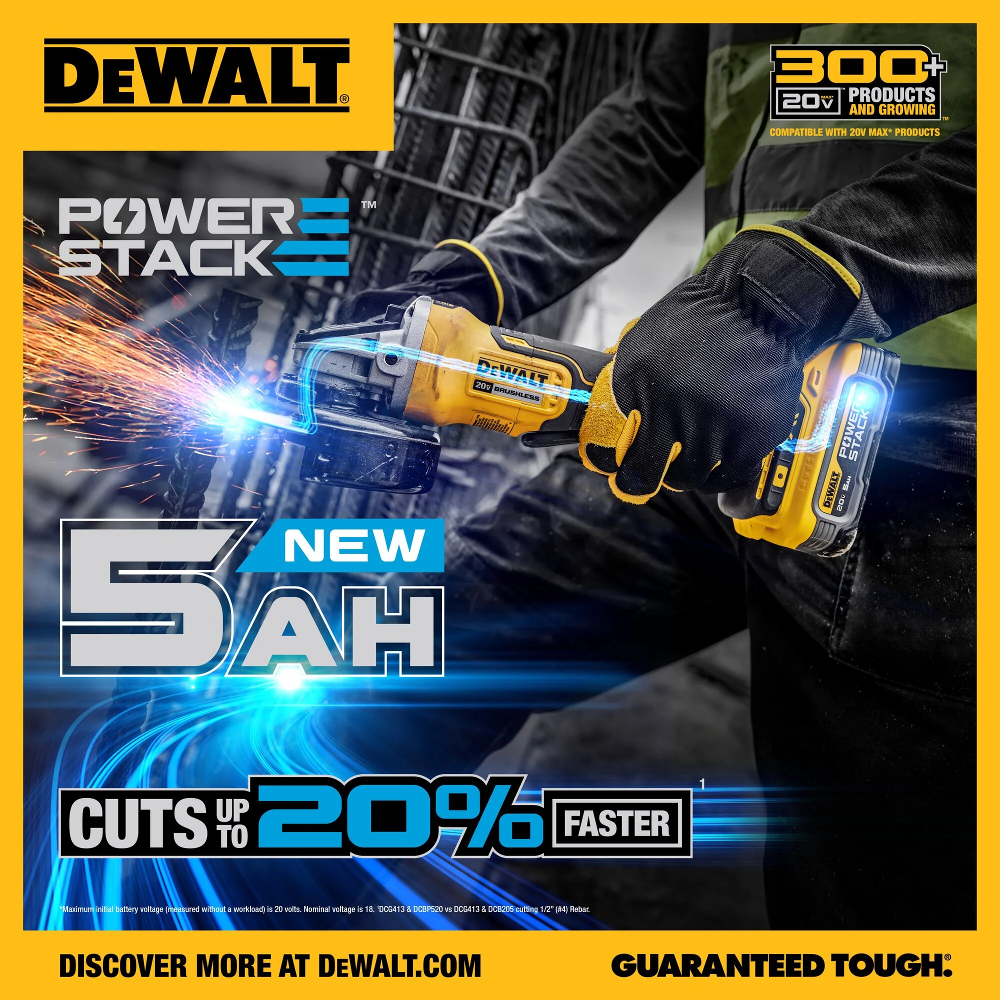 DeWalt 20V MAX POWERSTACK Li-Ion Battery - 5.0Ah - Image 12