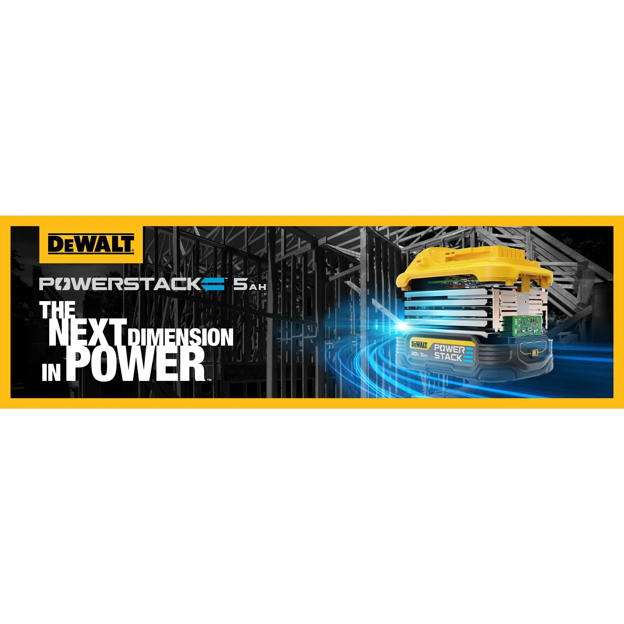 DeWalt 20V MAX POWERSTACK Li-Ion Battery - 5.0Ah - Image 14