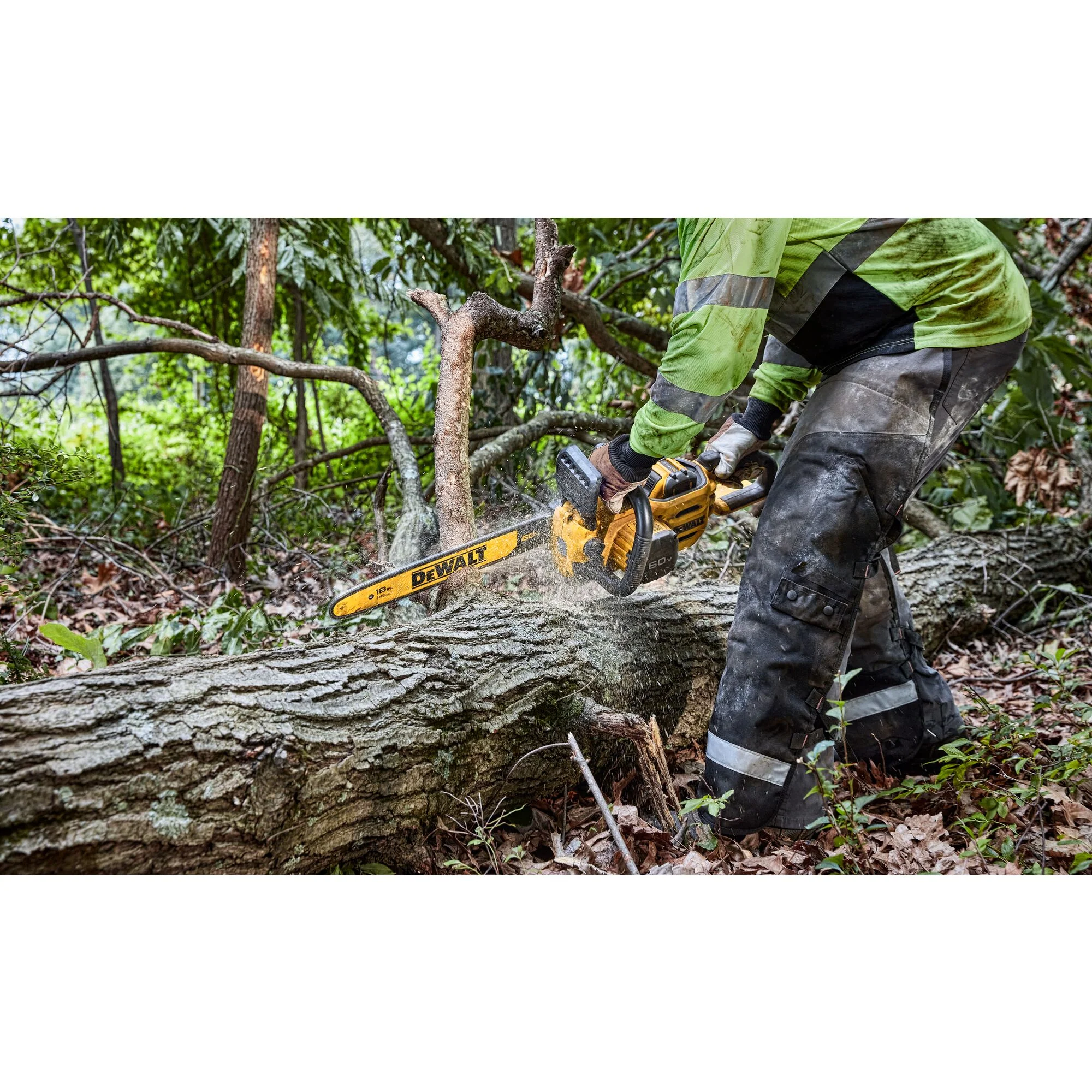 DeWalt 60V MAX Brushless Cordless 18" Chainsaw - Tool Only - Image 8