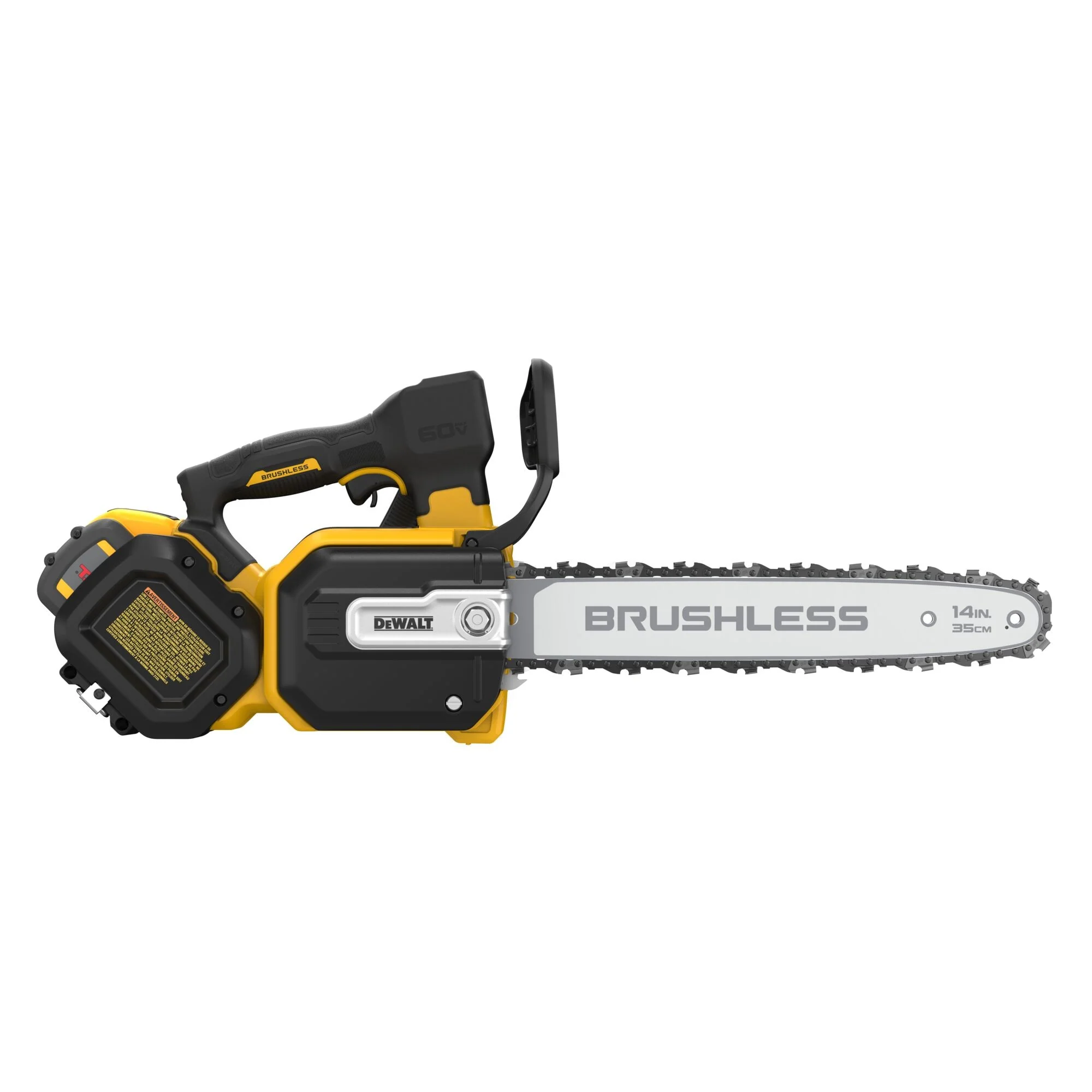 DeWalt 60V MAX FlexVolt 14" Top Handle Chainsaw Kit - Image 4