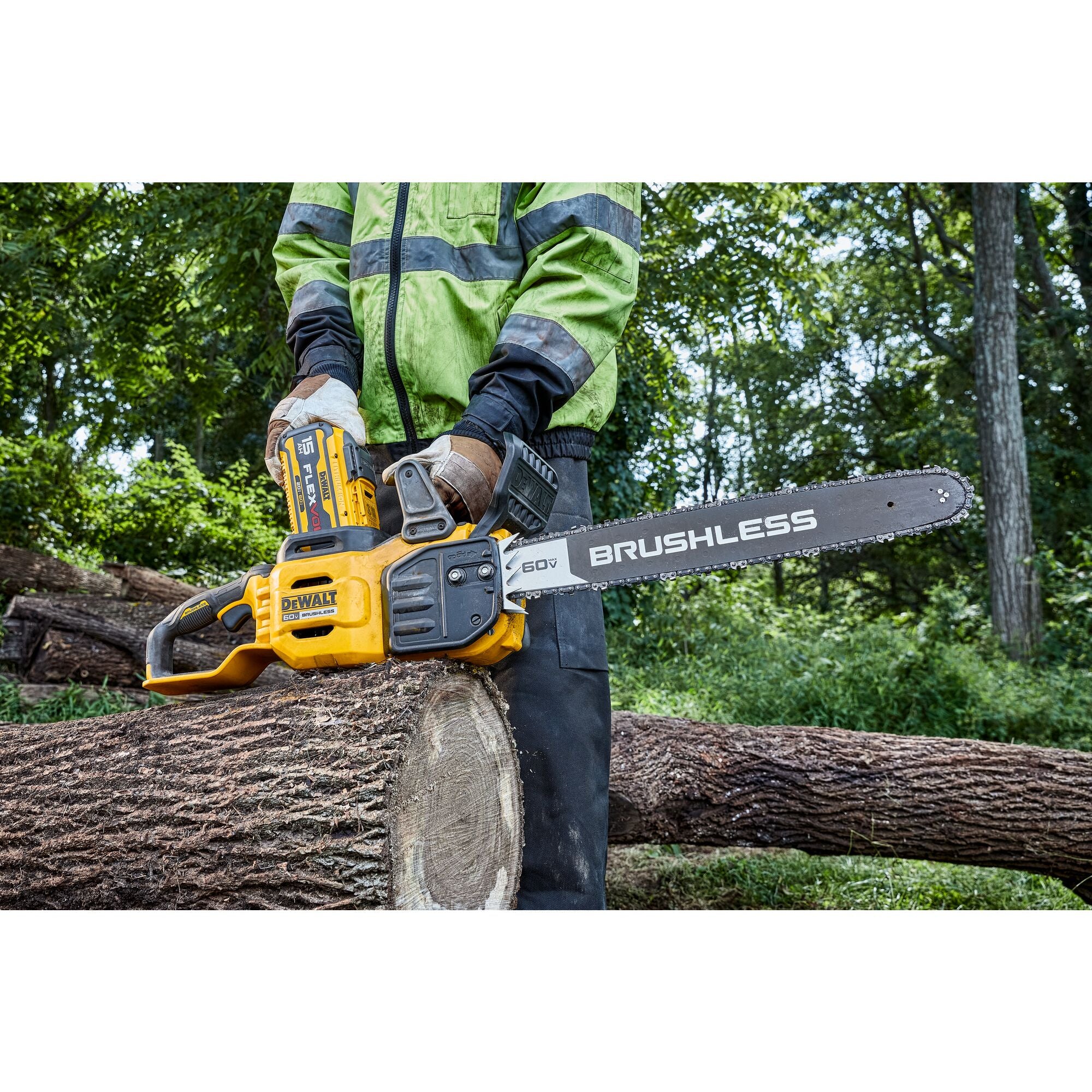 DeWalt 60V MAX Brushless Cordless 20" Chainsaw - Tool Only - Image 18