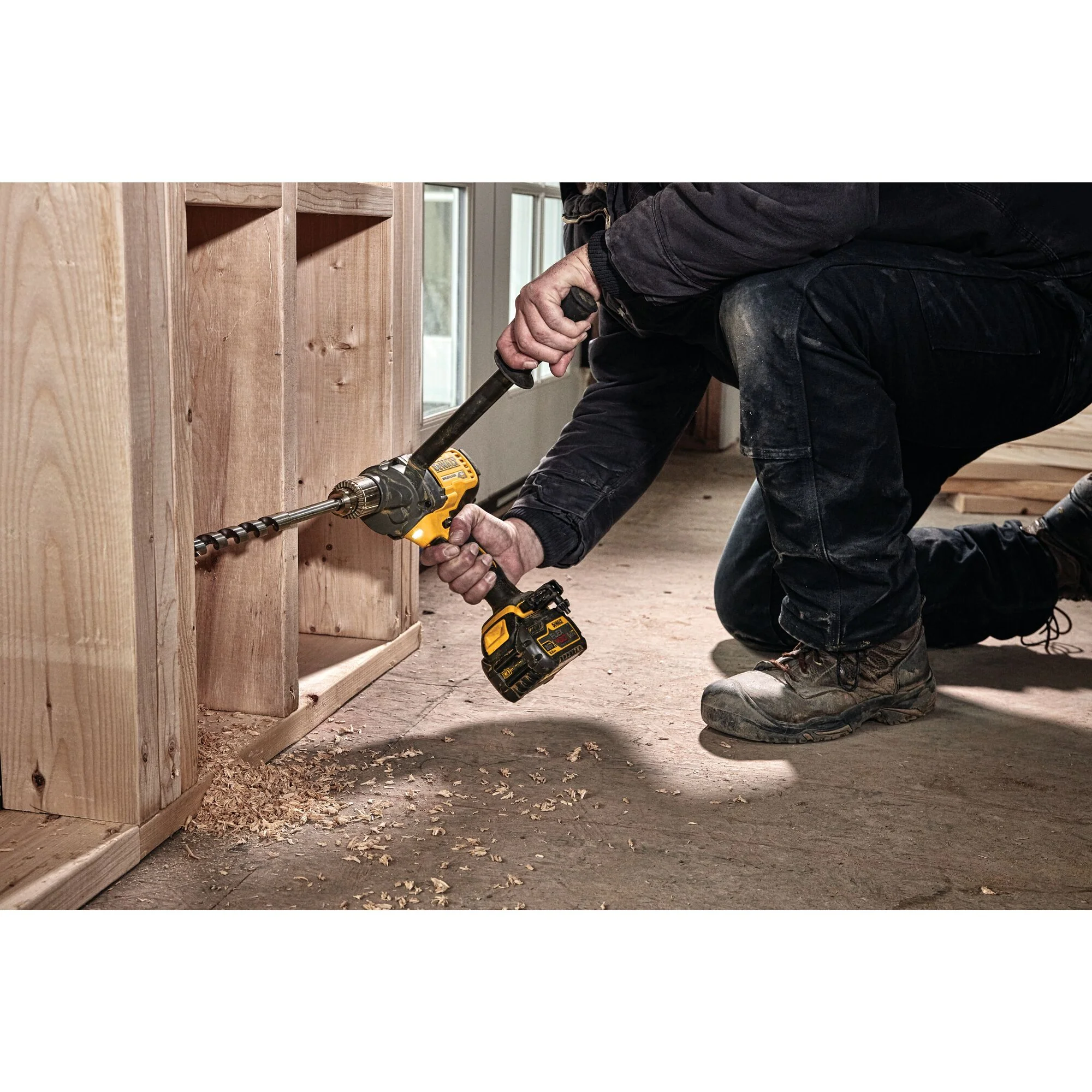 DeWalt 60V MAX FLEXVOLT® Cordless Mixing Drill w/ E-Clutch System - Tool Only - Image 7