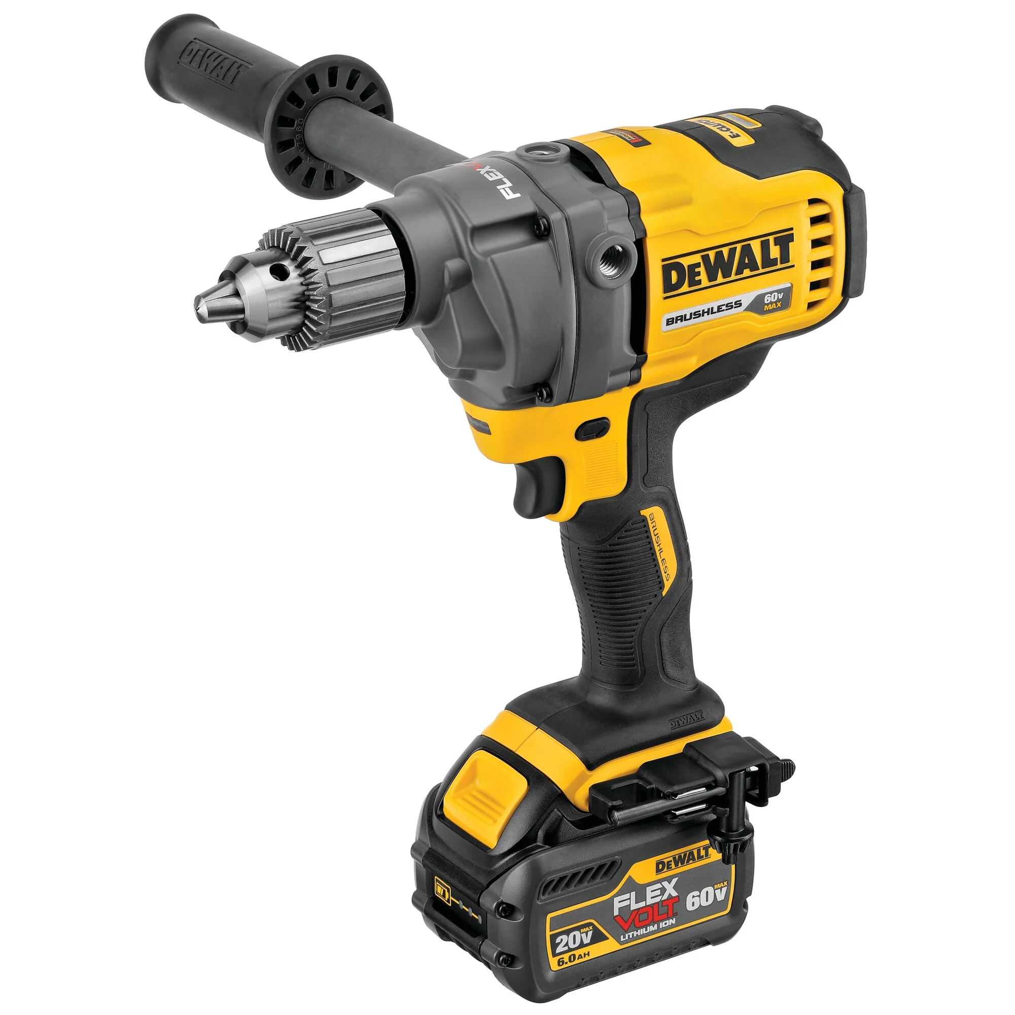 DeWalt 60V MAX FLEXVOLT® Cordless Mixing Drill w/ E-Clutch System Kit - Image 2