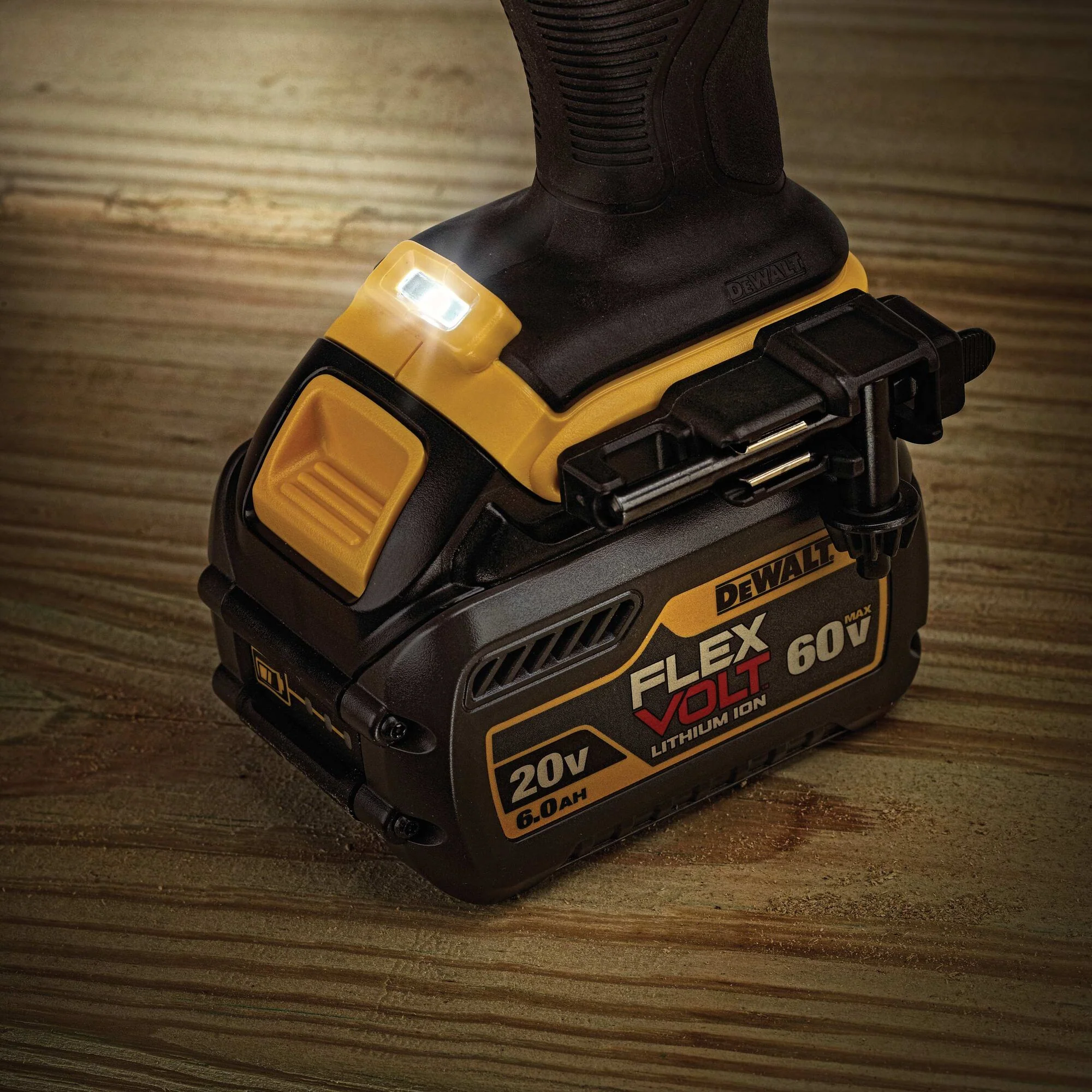 DeWalt 60V MAX FLEXVOLT® VSR Stud & Joist Drill Kit - 1 Battery - Image 11