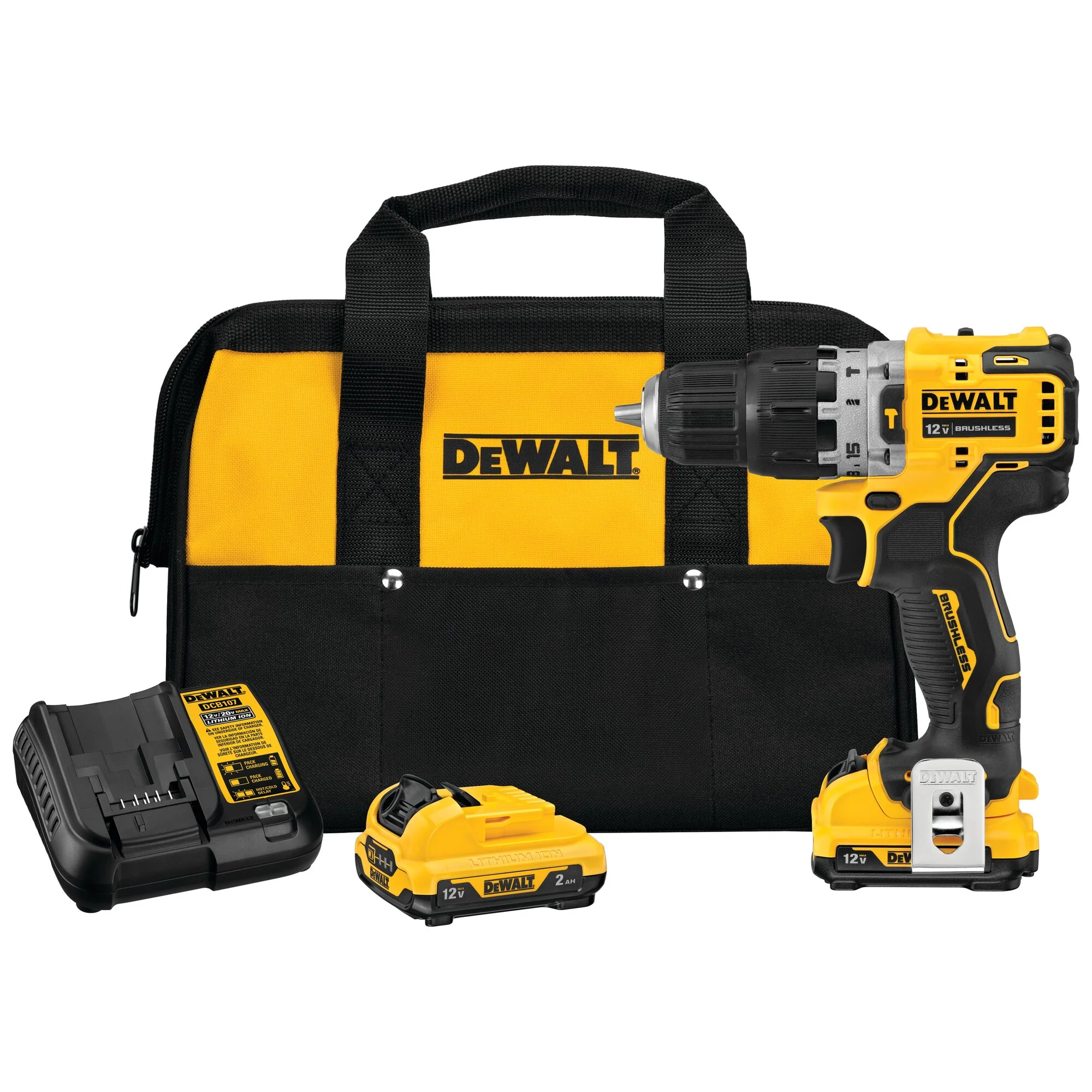 DeWalt 12V MAX XTREME 3/8" Brushless Cordless Hammer Drill Kit