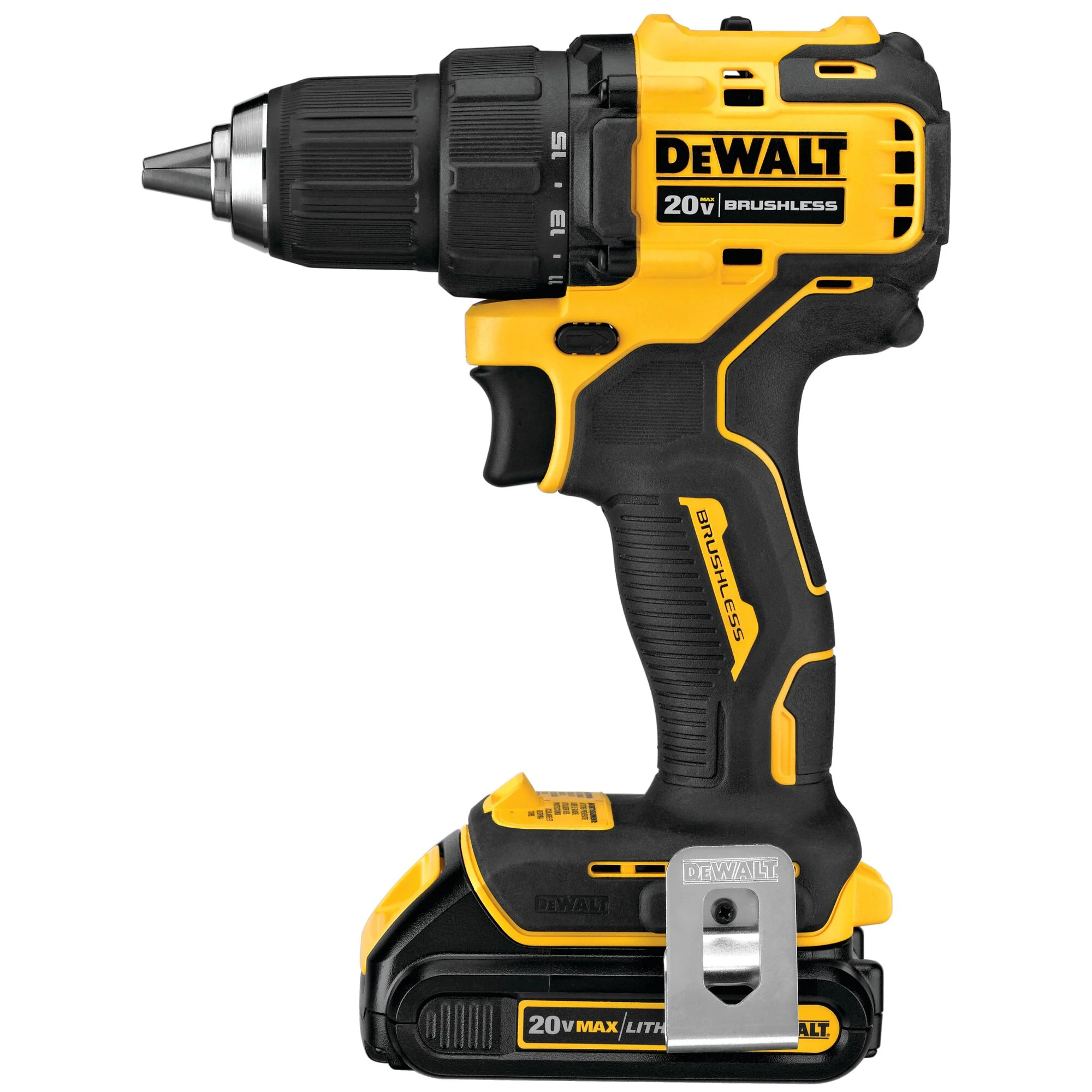 DeWalt ATOMIC™ 20V MAX Brushless Compact 1/2" Drill/Driver Kit - Image 3