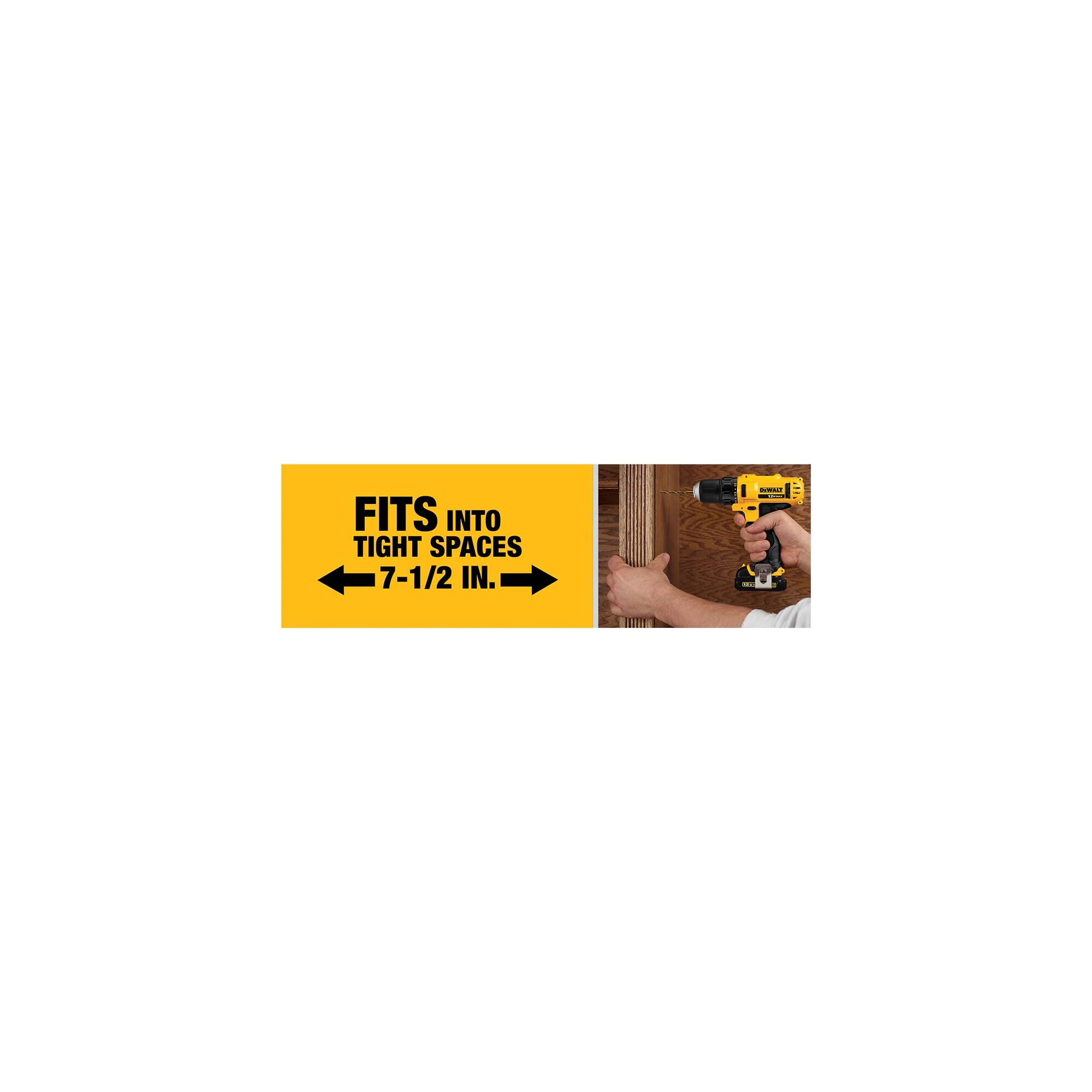 DeWalt 12V MAX 3/8" Drill/Driver Kit - Image 15
