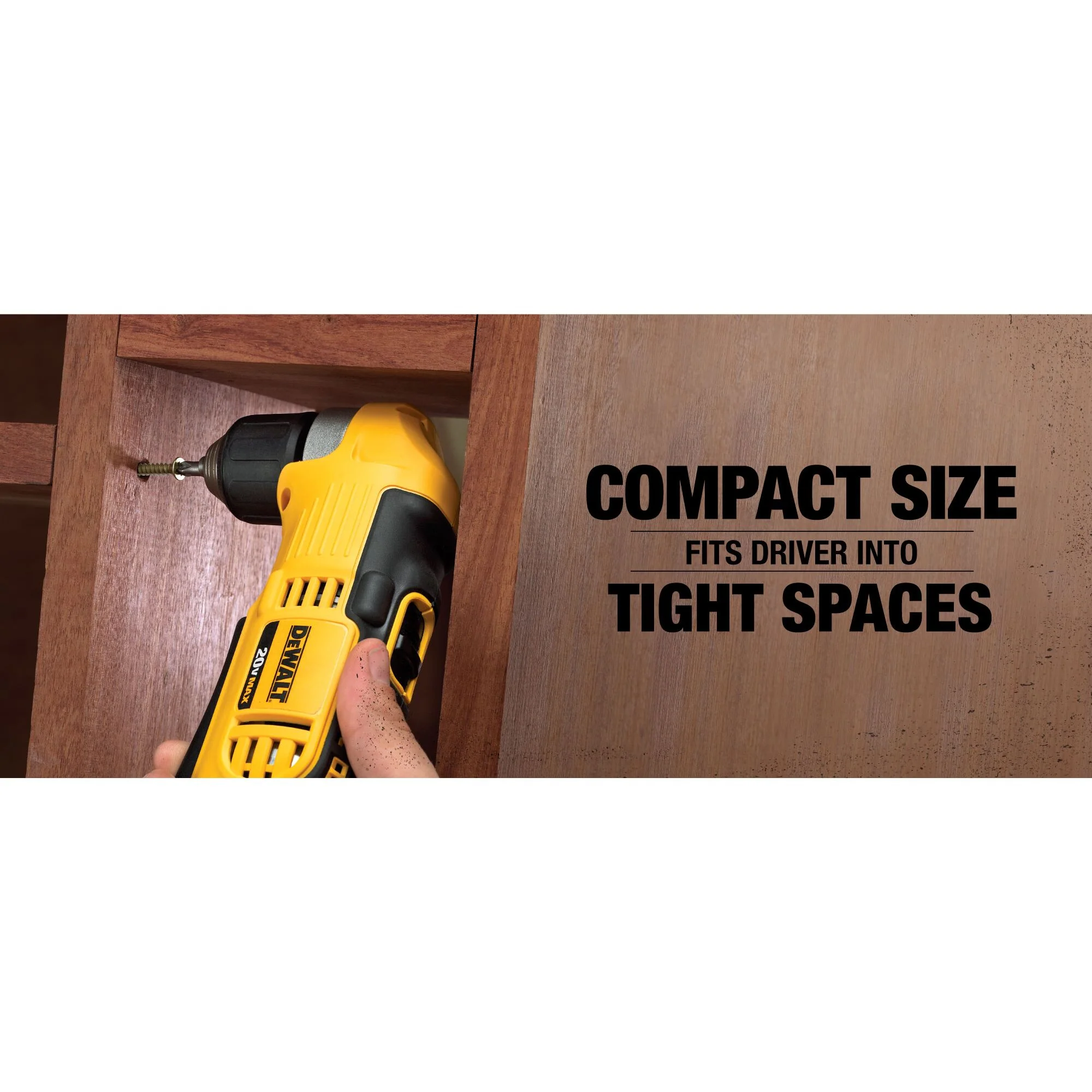 DeWalt 20V MAX 3/8" Right Angle Drill - Tool Only - Image 12