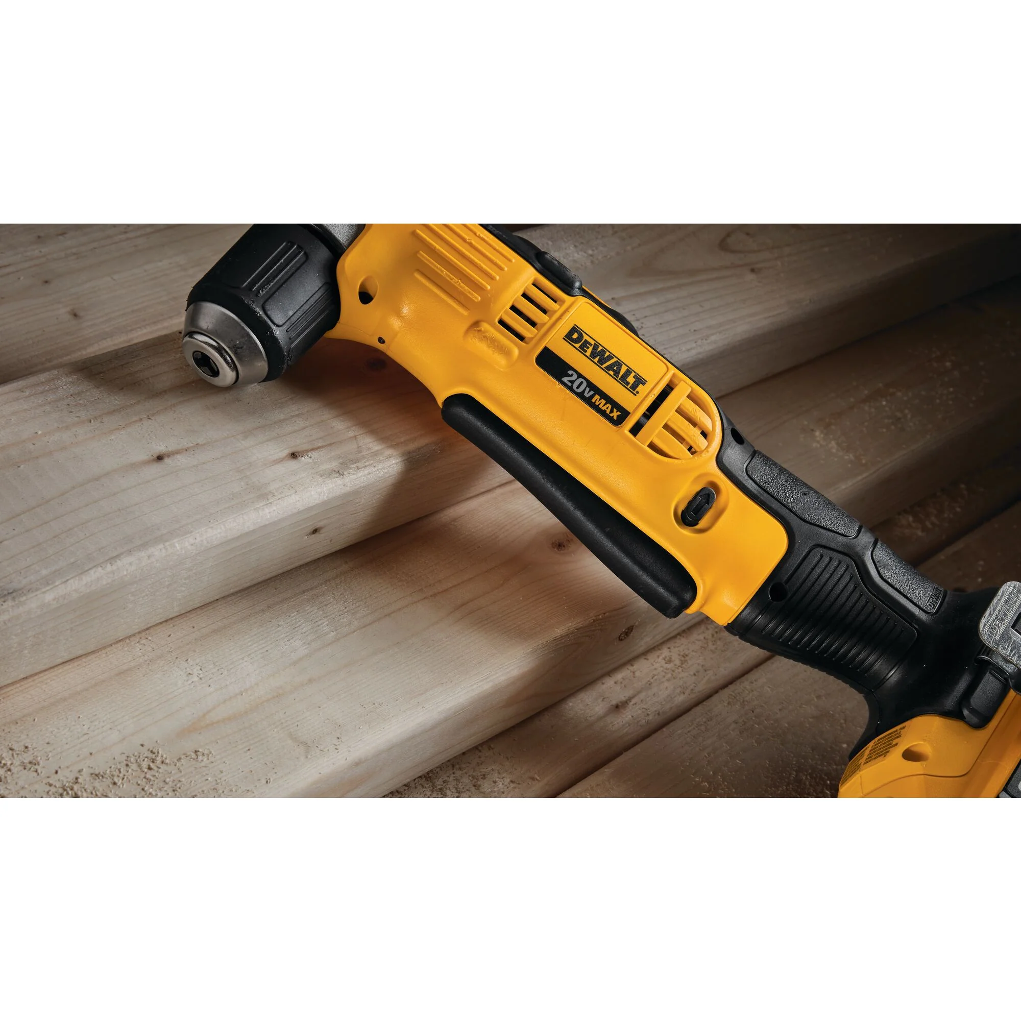 DeWalt 20V MAX 3/8" Right Angle Drill - Tool Only - Image 4