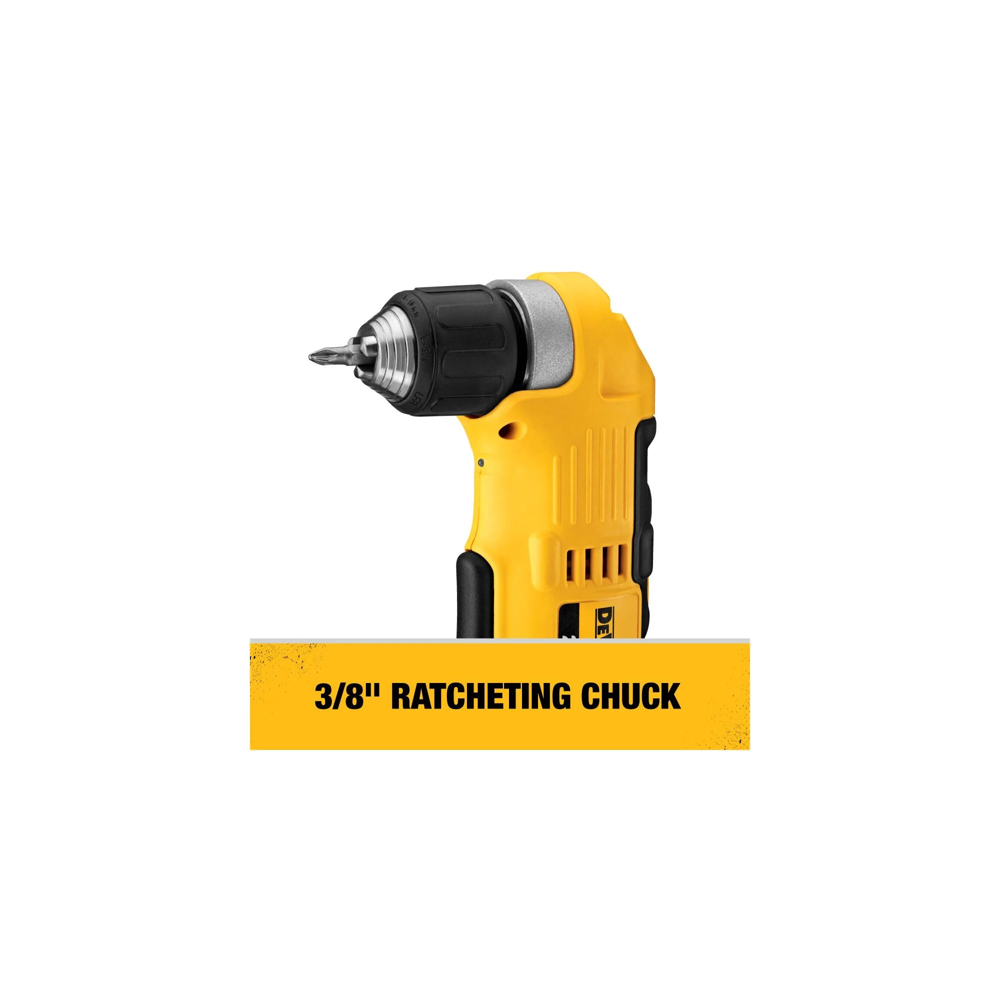 DeWalt 20V MAX 3/8" Right Angle Drill - Tool Only - Image 6