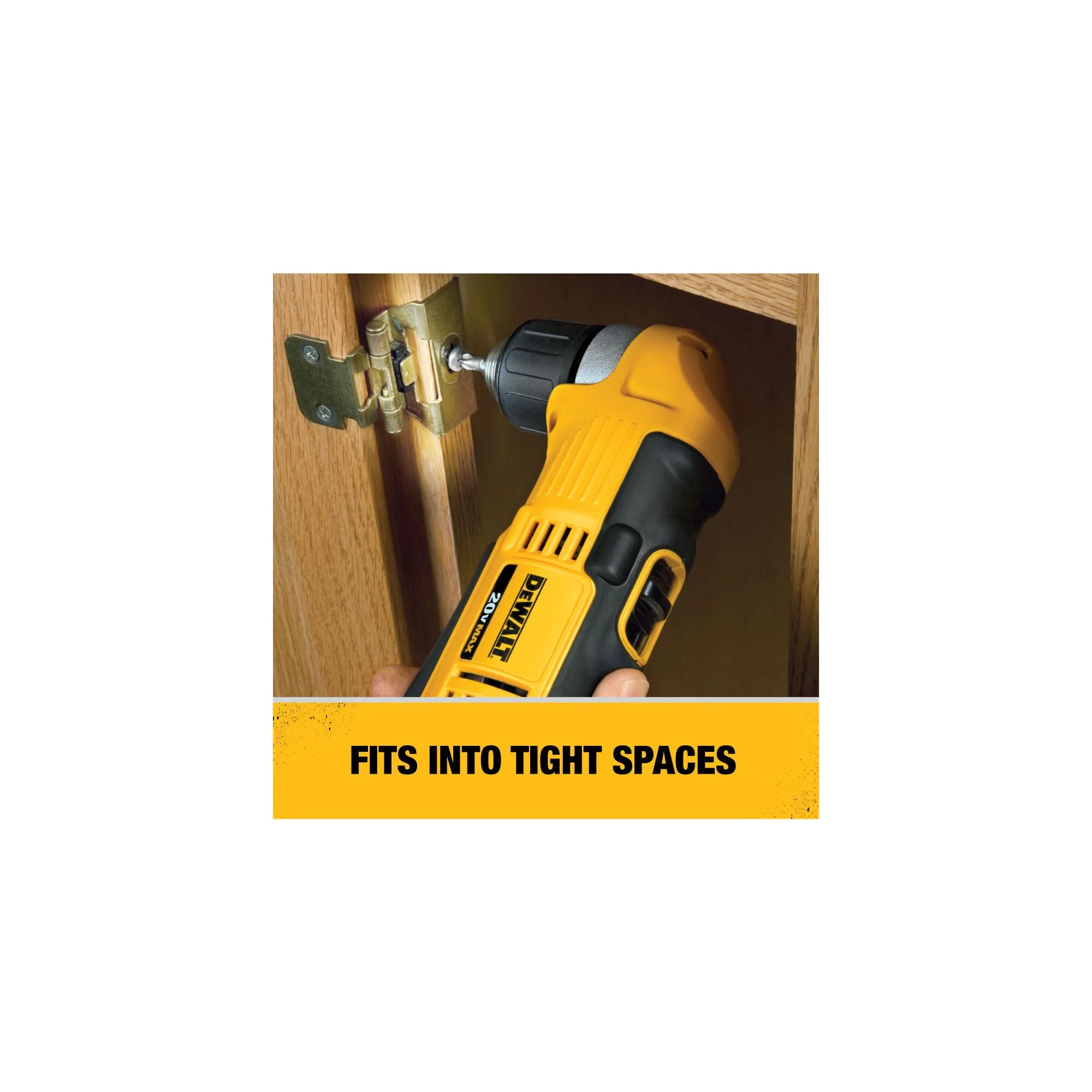 DeWalt 20V MAX 3/8" Right Angle Drill - Tool Only - Image 9