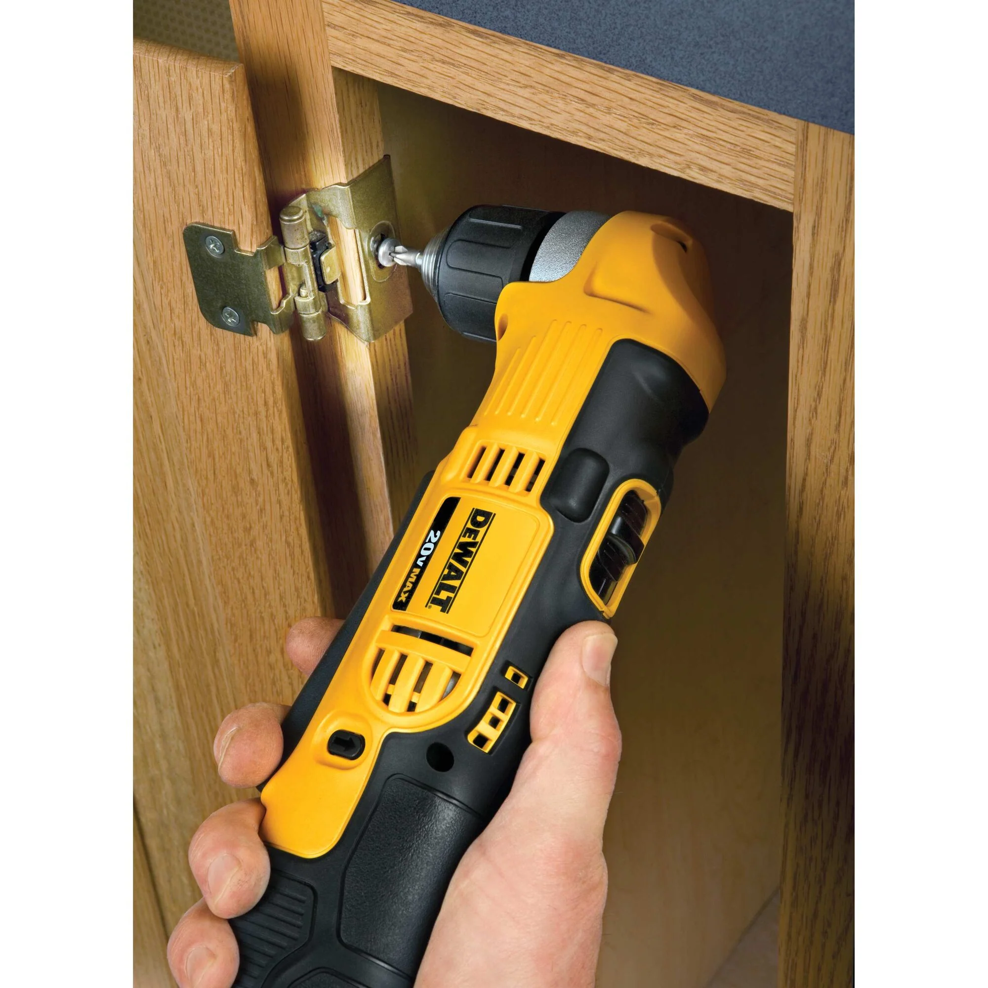 DeWalt 20V MAX 3/8" Right Angle Drill Kit - Image 12