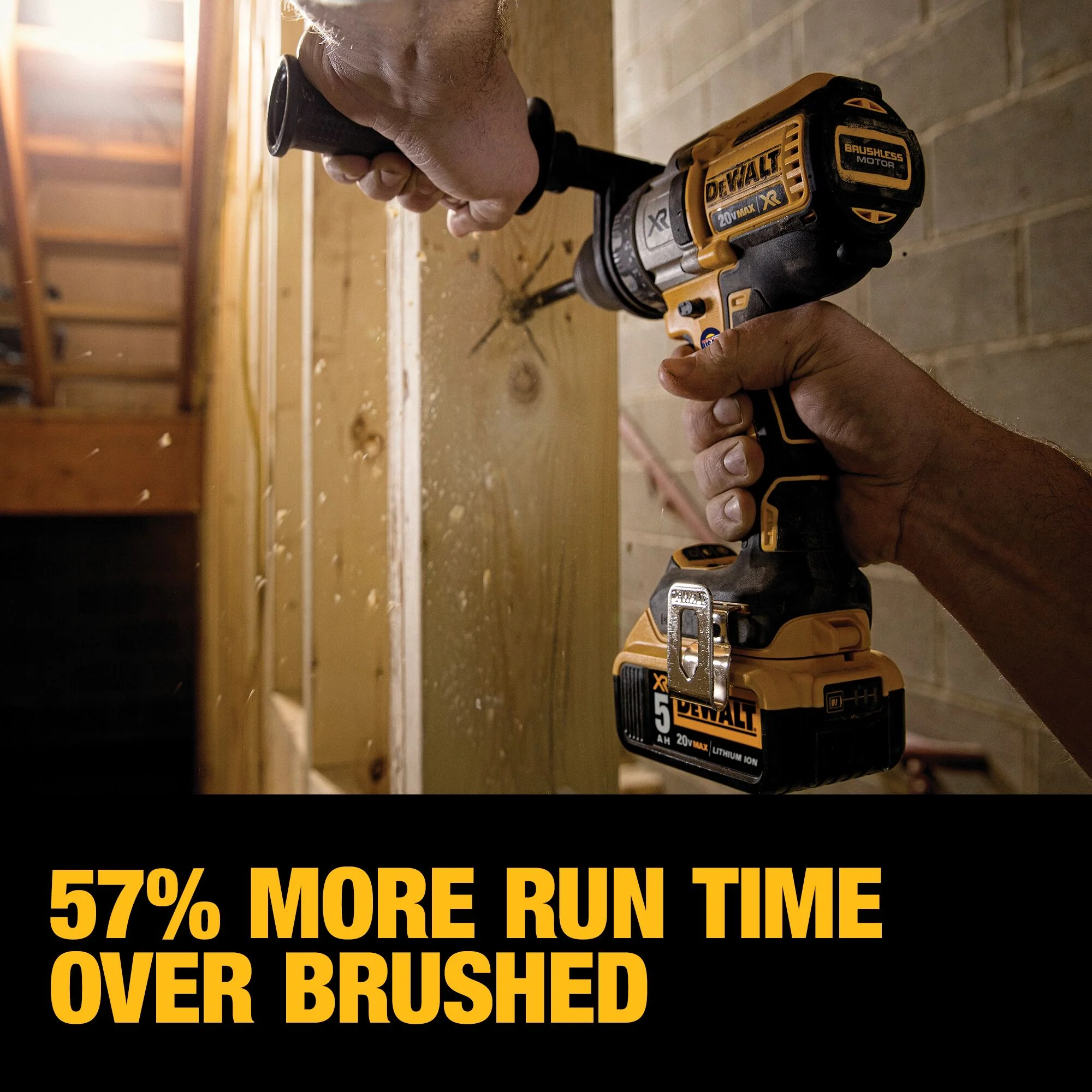 DeWalt 20V MAX XR® Cordless Brushless 3-Speed Drill/Driver Kit - Image 12