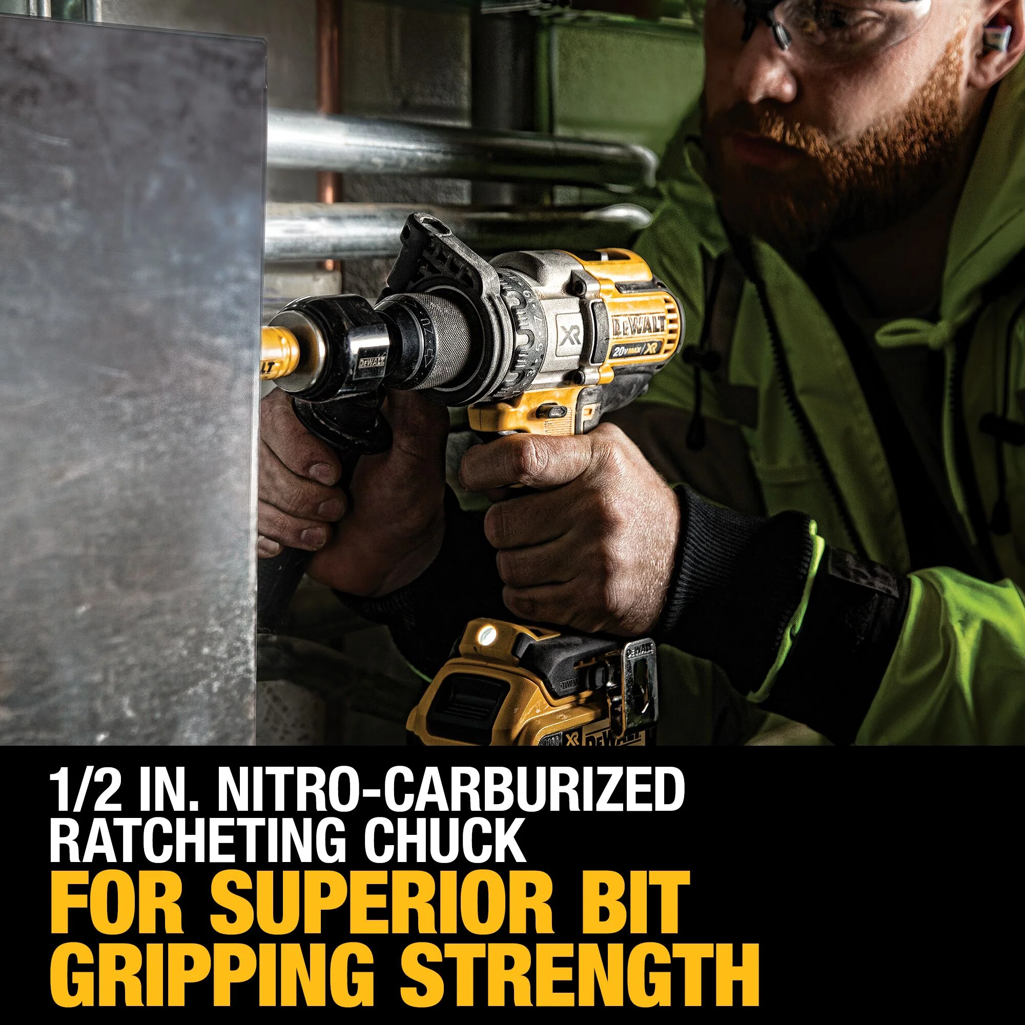 DeWalt 20V MAX XR® Cordless Brushless 3-Speed Drill/Driver Kit - Image 14
