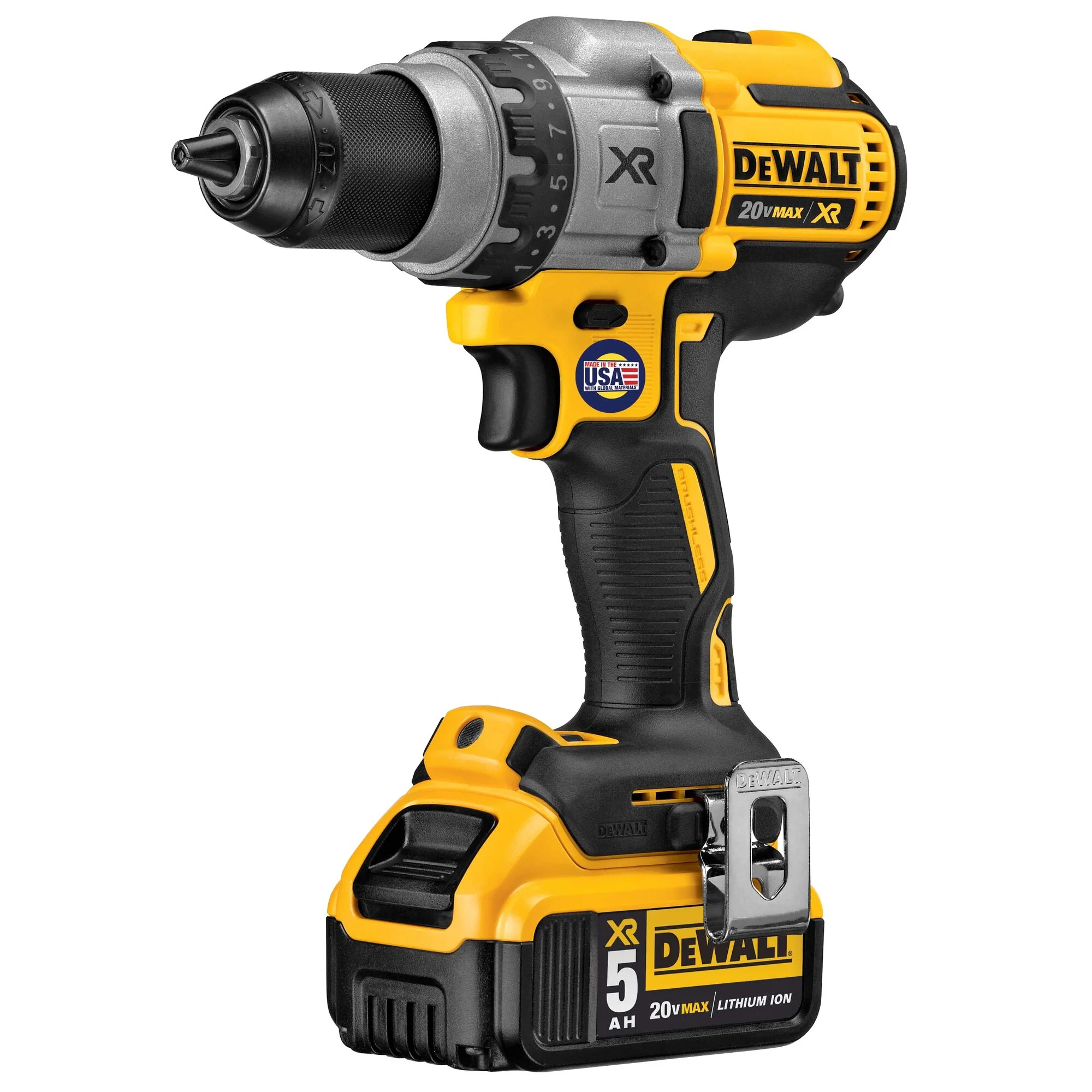 DeWalt 20V MAX XR® Cordless Brushless 3-Speed Drill/Driver Kit - Image 4