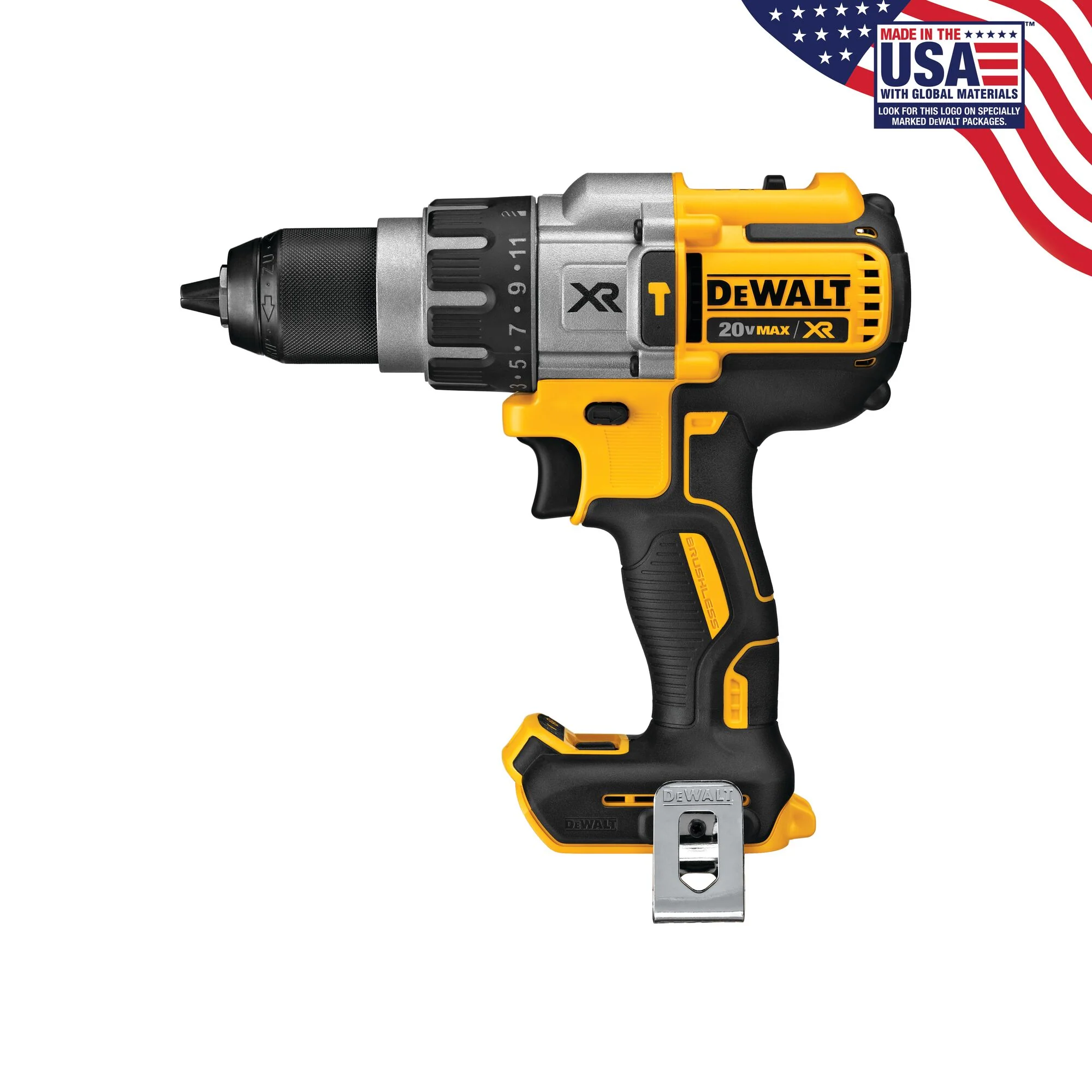 DeWalt 20V MAX XTREME™ 1/2" Cordless Brushless Hammer Drill Kit - Image 5