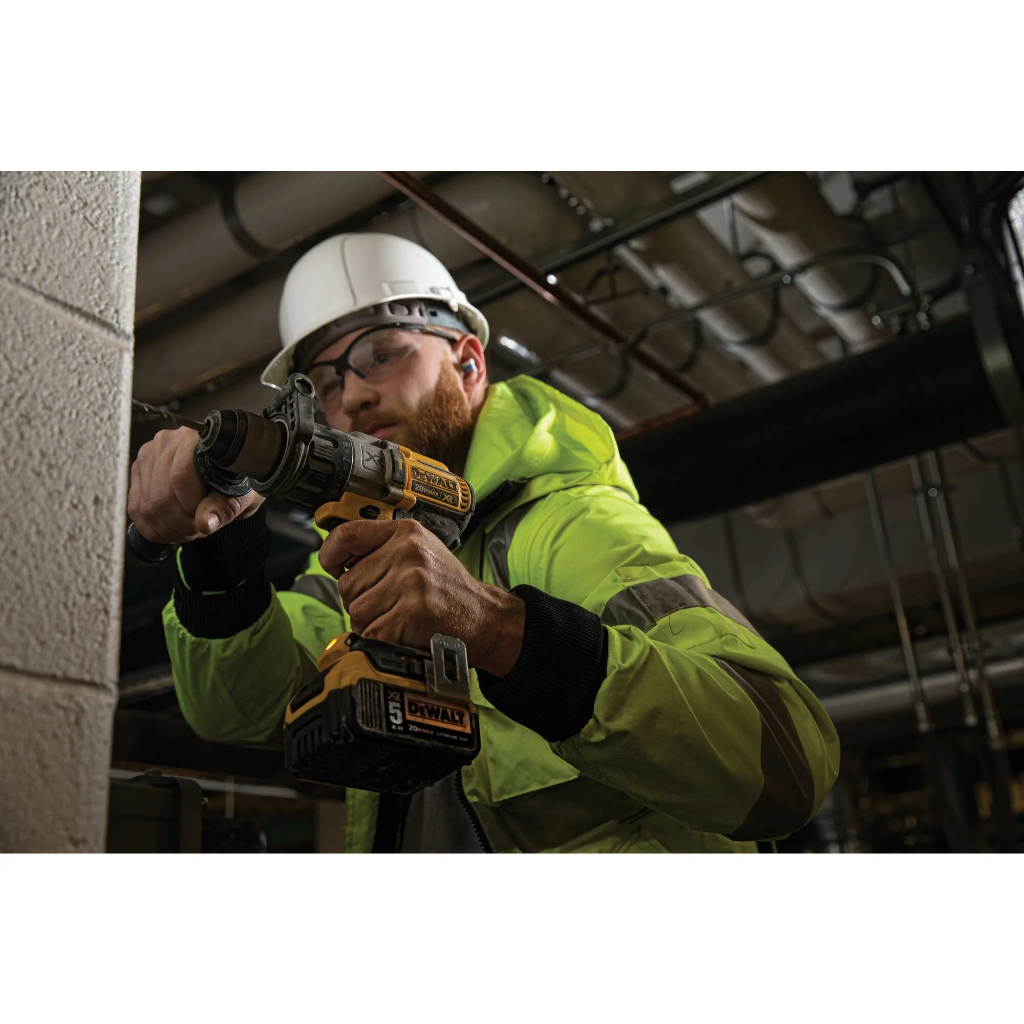 DeWalt 20V MAX XR® Cordless Brushless 3-Speed Hammer Drill/Driver Kit - Image 8